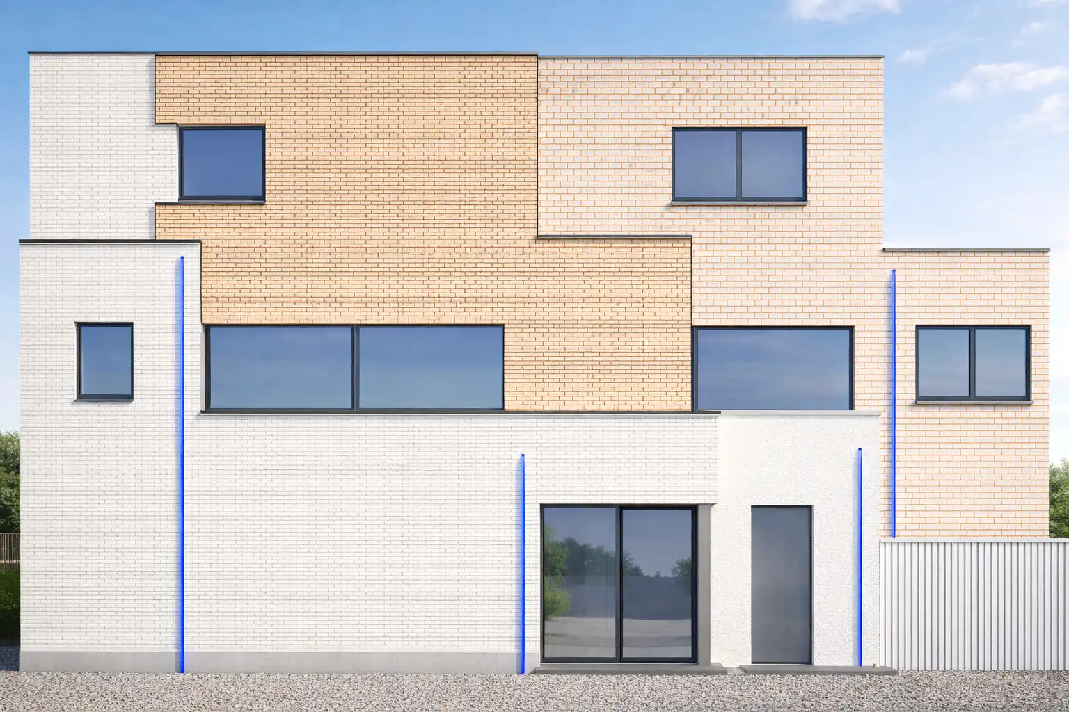 Vergunde projectgrond voor 4 entiteiten te koop! foto 3