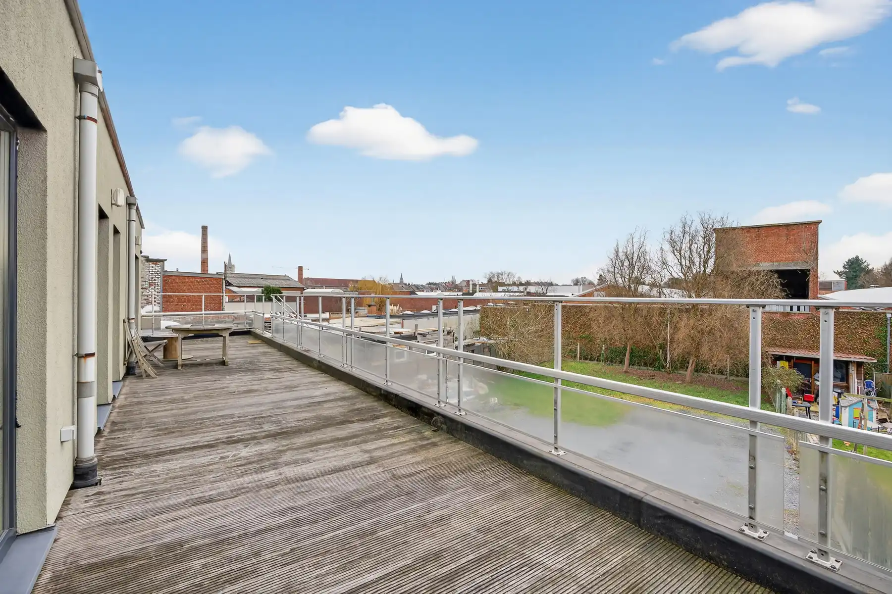 Magazijn met bovenliggend appartement in Ronse foto 21