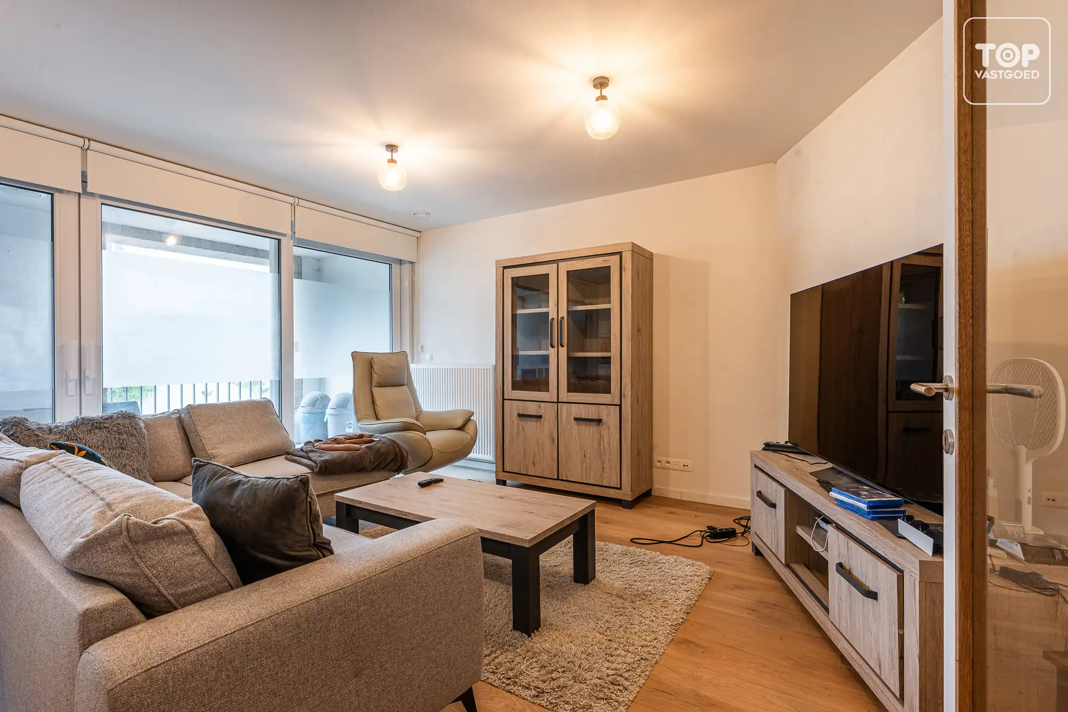 Instapklaar gelijkvloers appartement met EPC A en gezellig terras foto 2