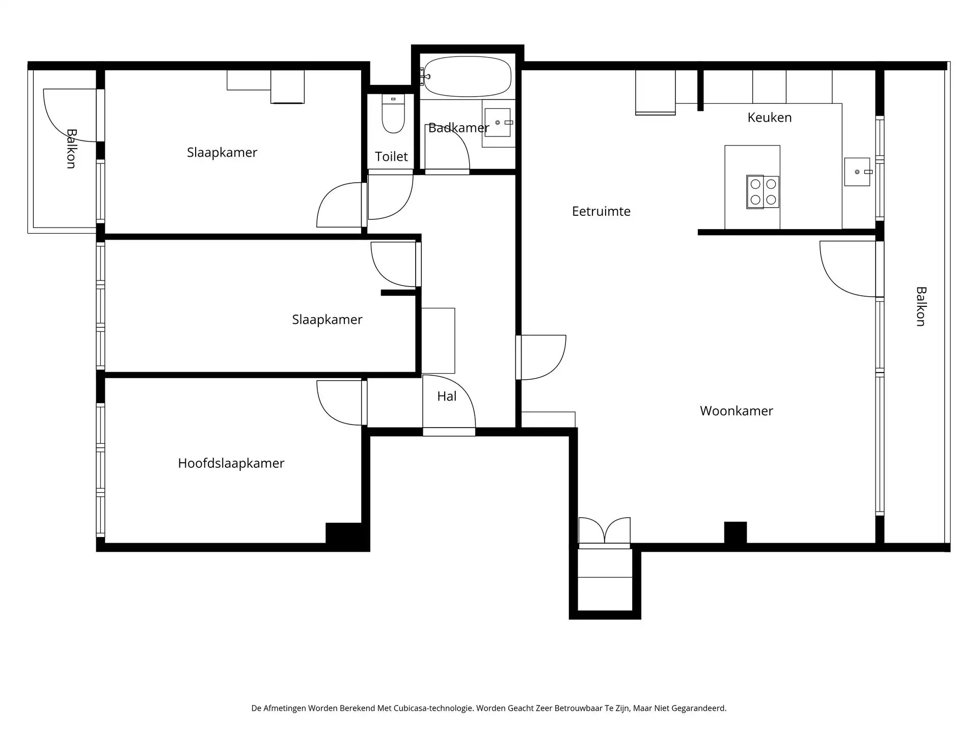 GERENOVEERD EN ENERGIEZUINIG 3 SLAAPKAMER APPARTEMENT 121M² foto 4