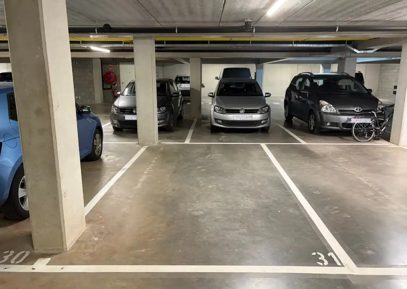 Ondergrondse staanplaats in Wilsele foto 2