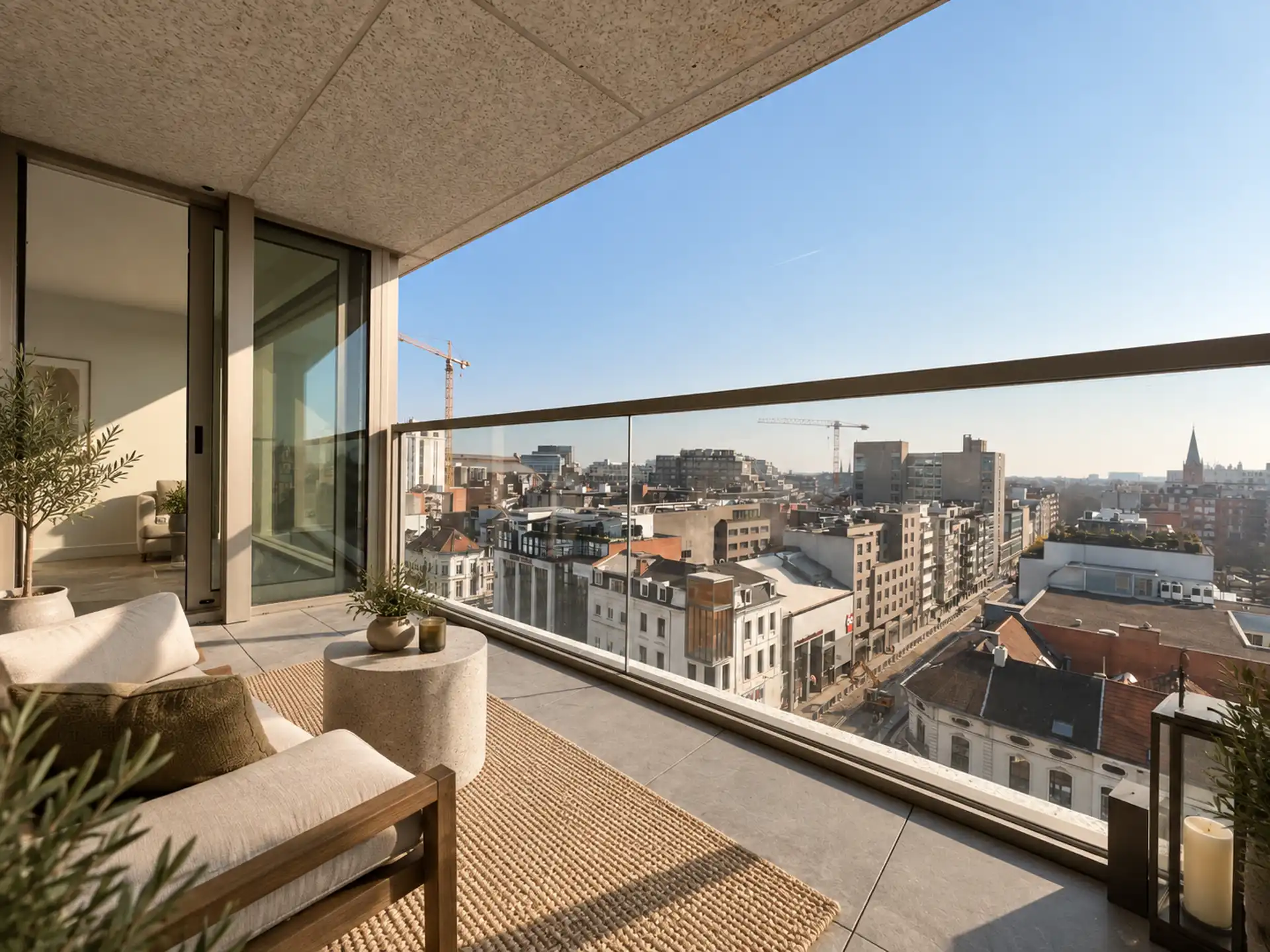 ANTWERPEN - Recent appartement met panoramische uitzicht  foto 14