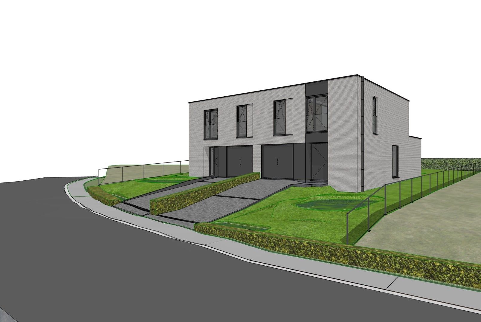 Casco nieuwbouwwoning op een rustige locatie foto {{pictureIndex}}