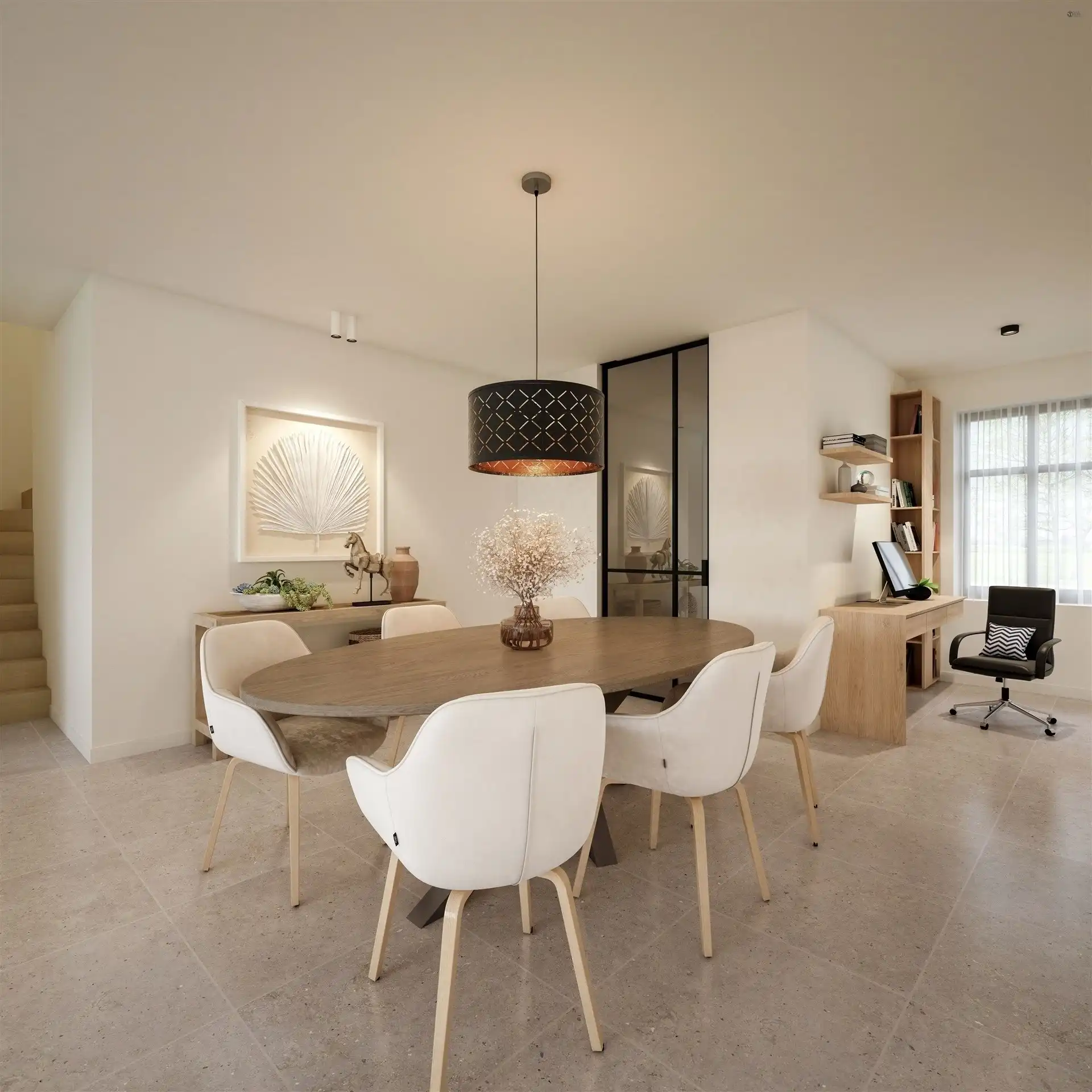 Half open bebouwing foto 4