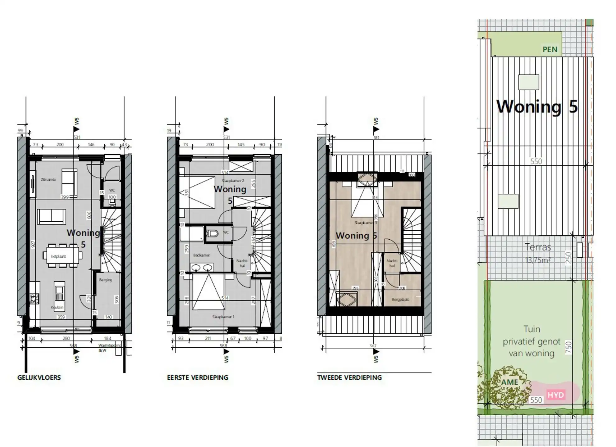 7 nieuwbouwwoningen foto {{pictureIndex}}