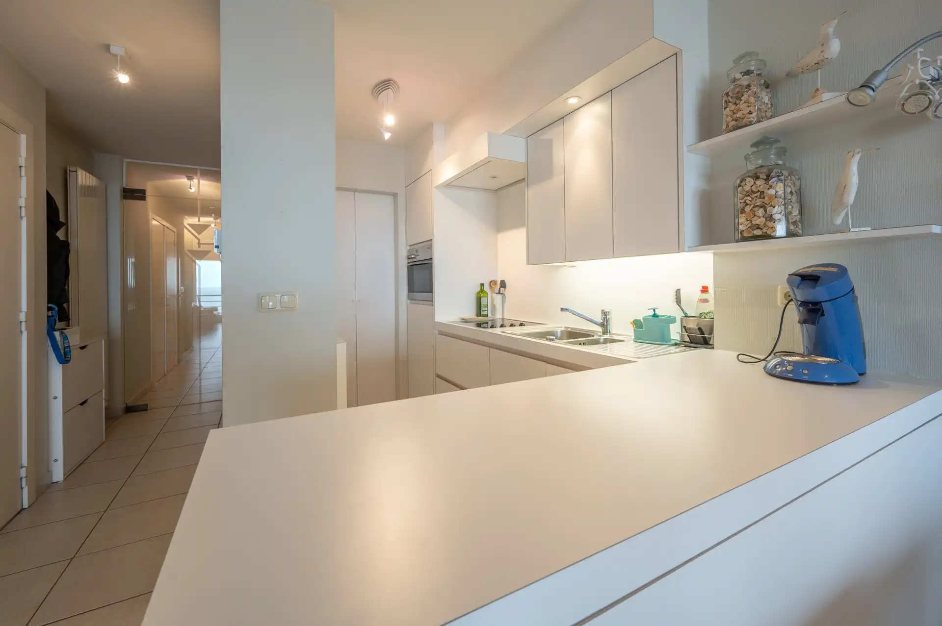 Gemeubeld - appartement op een ideale verdieping met frontaal zeezicht aan het Albertstrand! foto 8