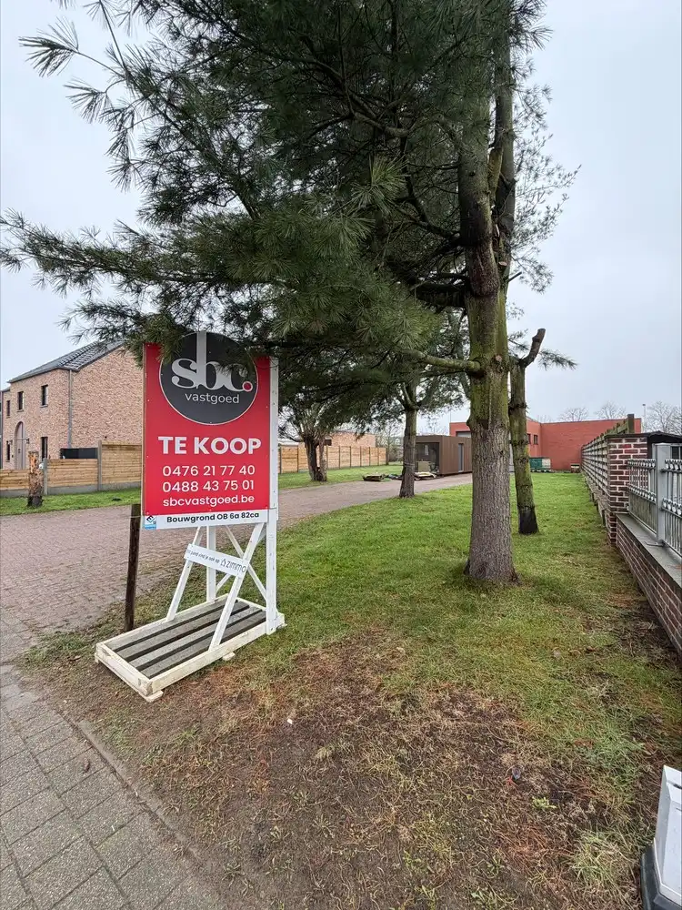 Open bouwperceel Zonhoven foto 2