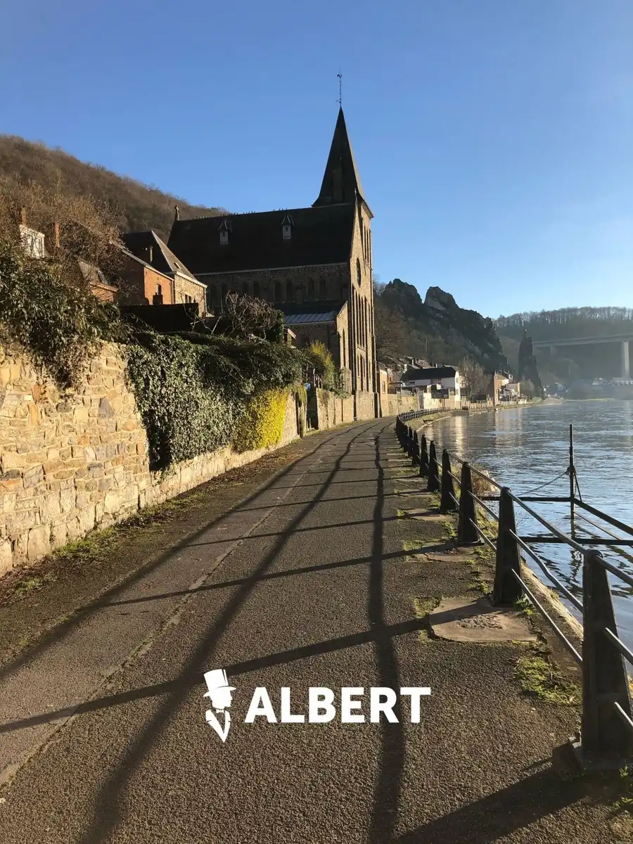 Prachtig gerenoveerde ruime woning (oude school) in Dinant! foto 39