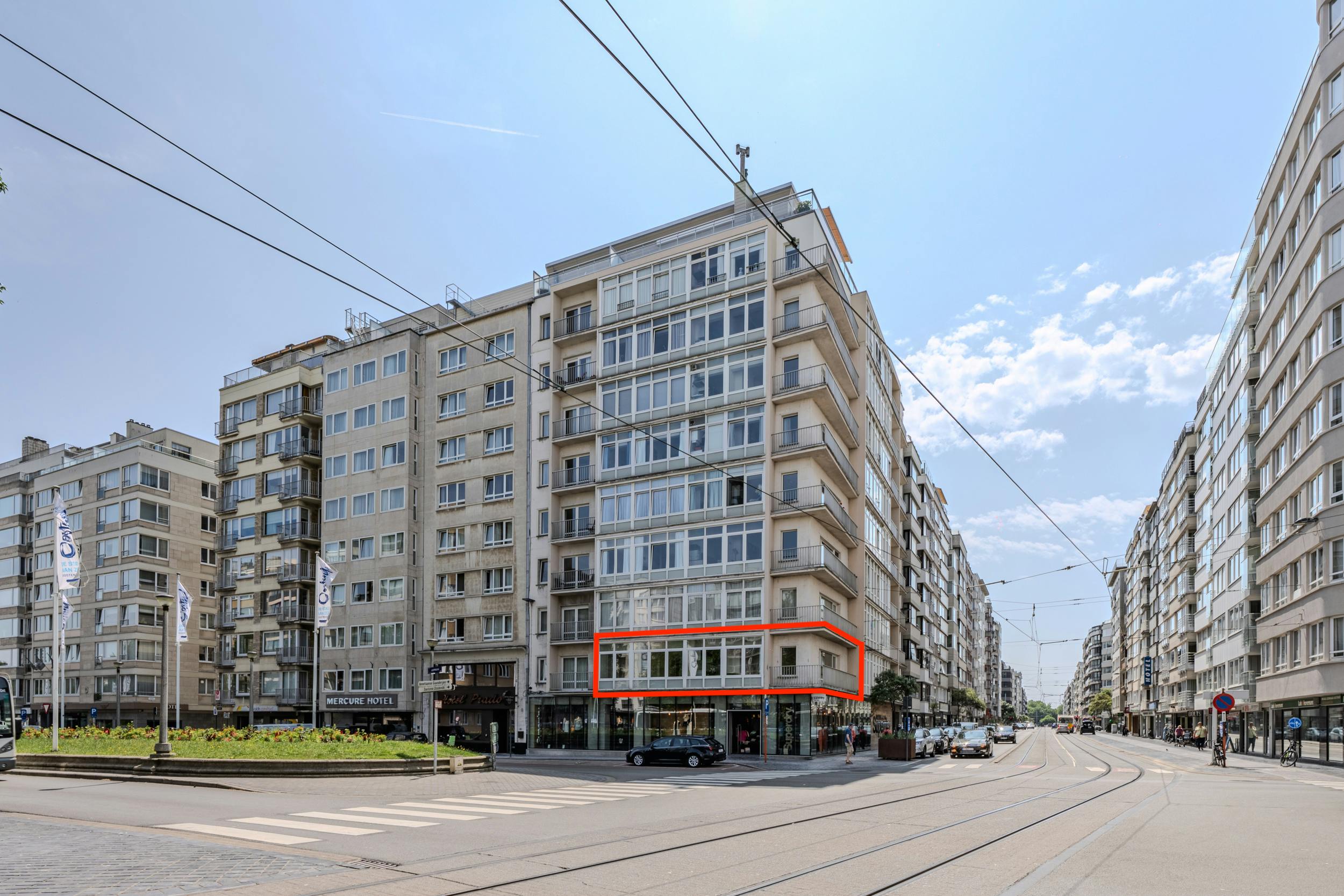 Lichtrijk hoekappartement te centrum Oostende foto 18