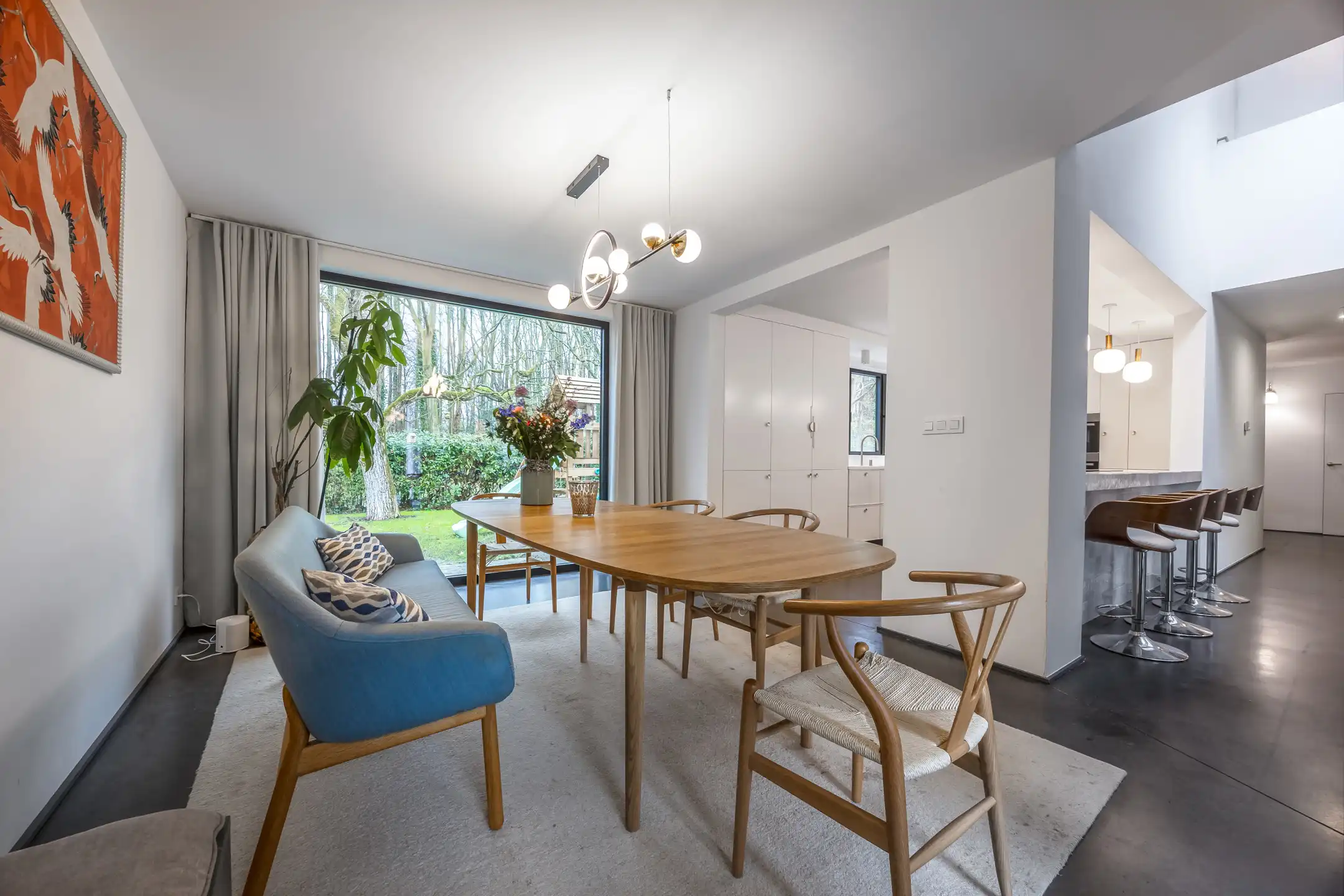 Een designparel in het groen met prachtige buiten bar foto 12