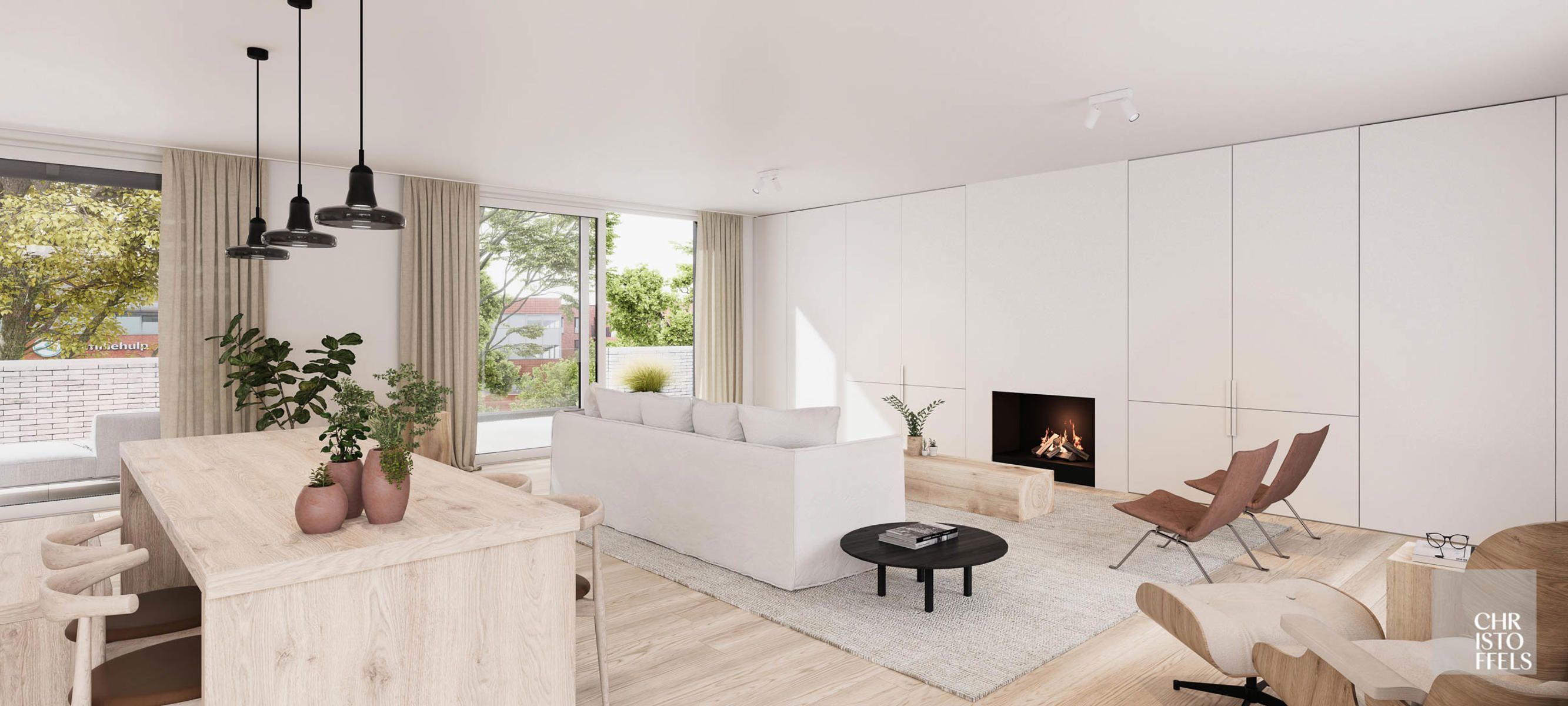 Exclusief wonen in Genk, villa-appartementen met een parktuin foto 12