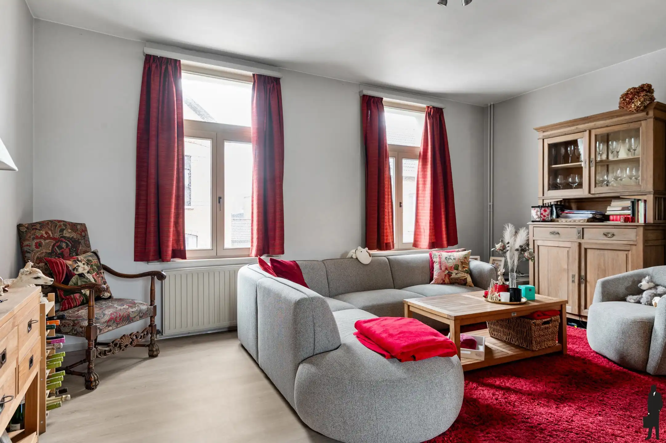 Duplex appartement met 2 slaapkamers in centrum van Kontich foto 5