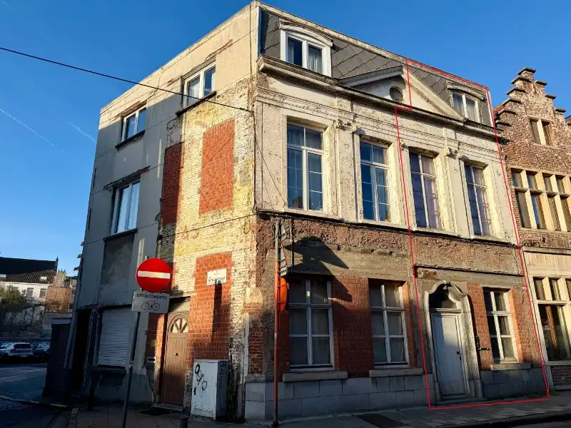 GENT CENTRUM, HEEL RUIME OP TE KNAPPEN BURGERWONING MET KANTOORRUIMTE foto 4