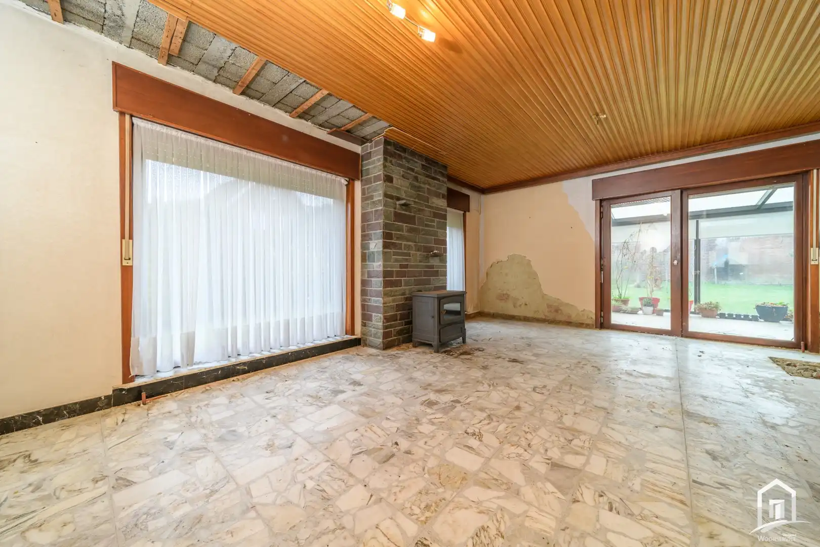 bungalow met achterliggende bouwgrond in het groene Hofstade foto 5