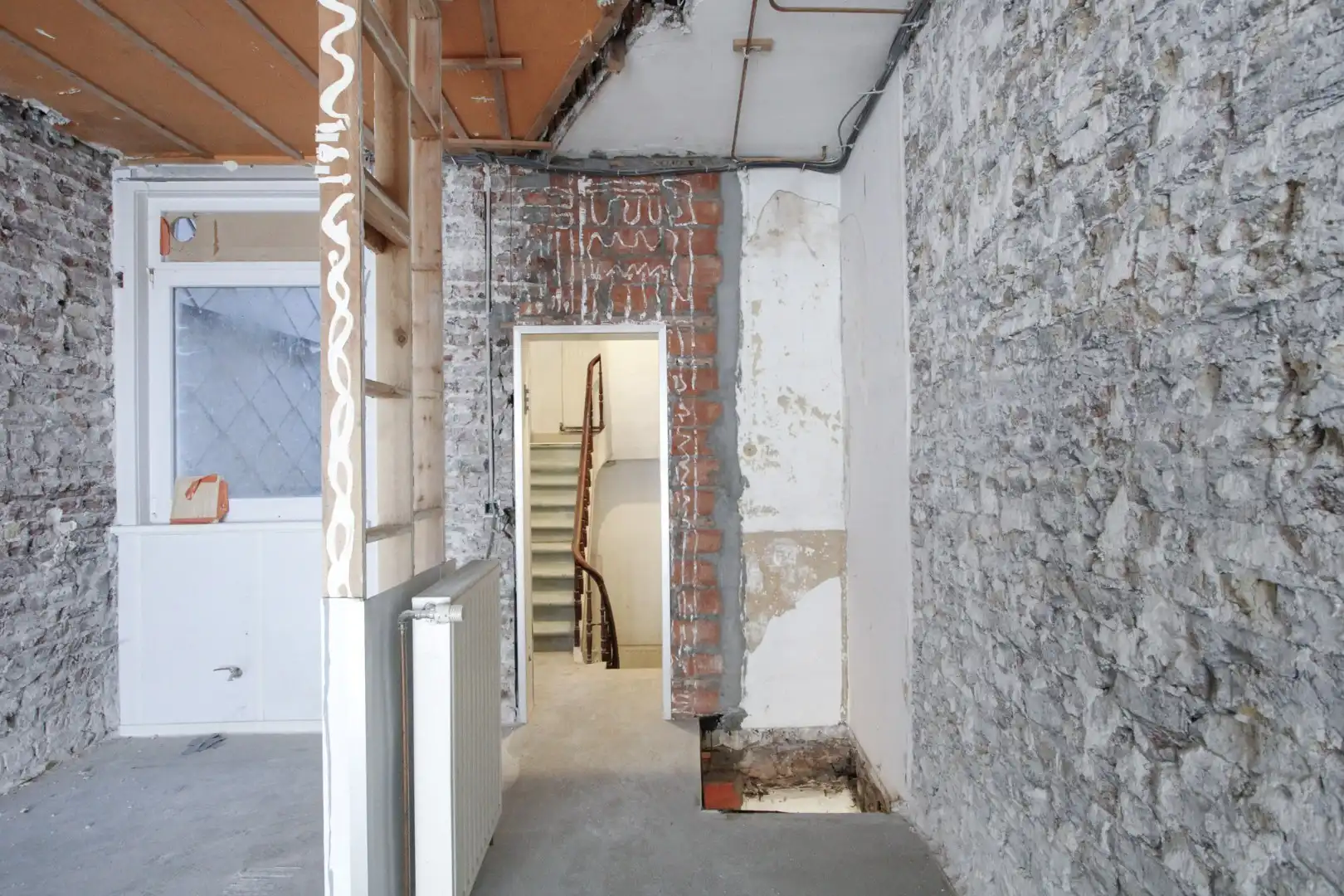 Instelprijs :Renovatieproject : woonst met of zonder gelijkvloers handelspand te Vlamingstraat 5 Heist foto 29