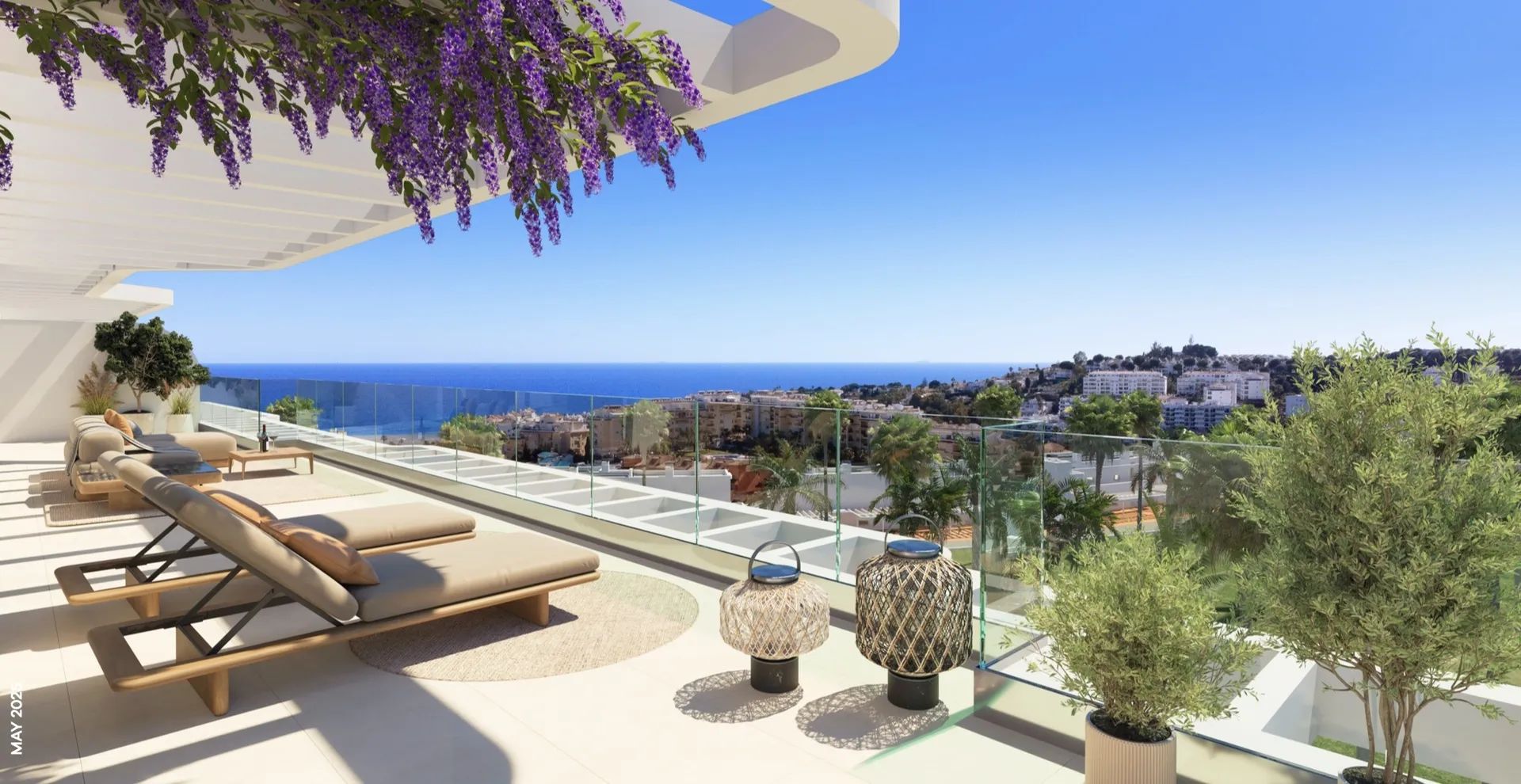 Luxe appartementen en penthouses met panoramisch zeezicht in Mijas foto 6