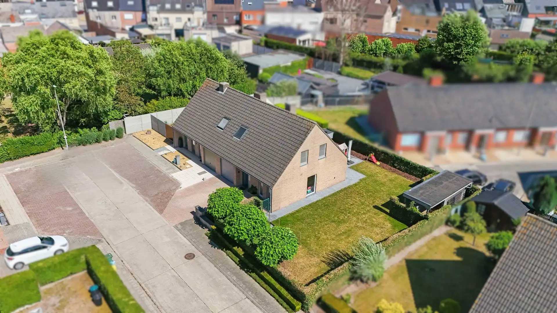 Instapklare halfopen bebouwing, met zuid-west gerichte tuin op rustige ligging te Berlare foto 21
