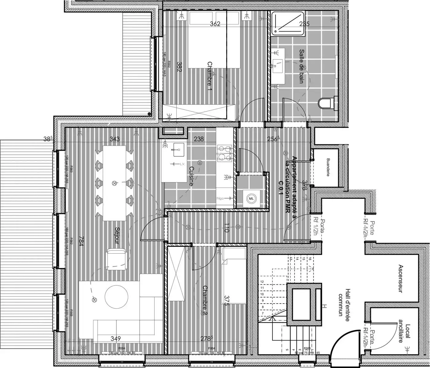 Nieuw 2slpk app. bemeubeld in privé-domein + prachtige tuin foto 16