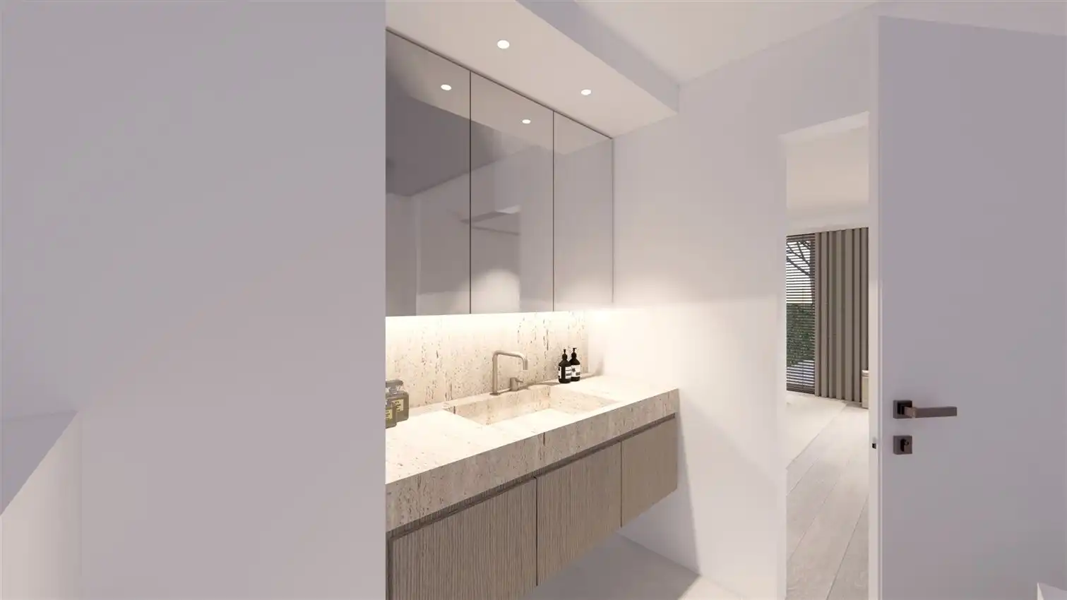 Hotelgevoel door enorme slpk.,terras 40m²  foto 6