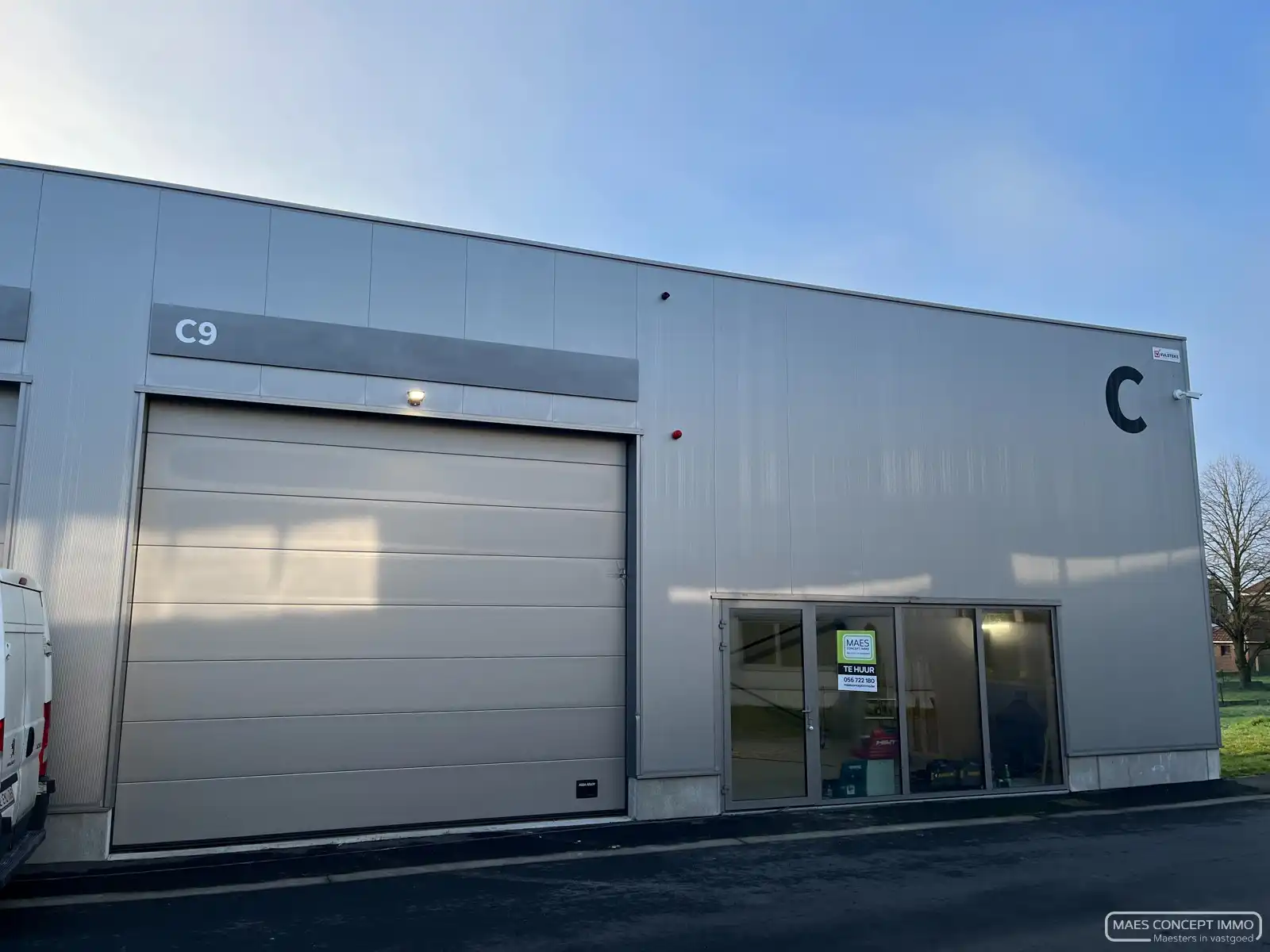 Nieuwbouw atelier te huur van 150m²  in nieuw industriepark Moeskroen foto 6