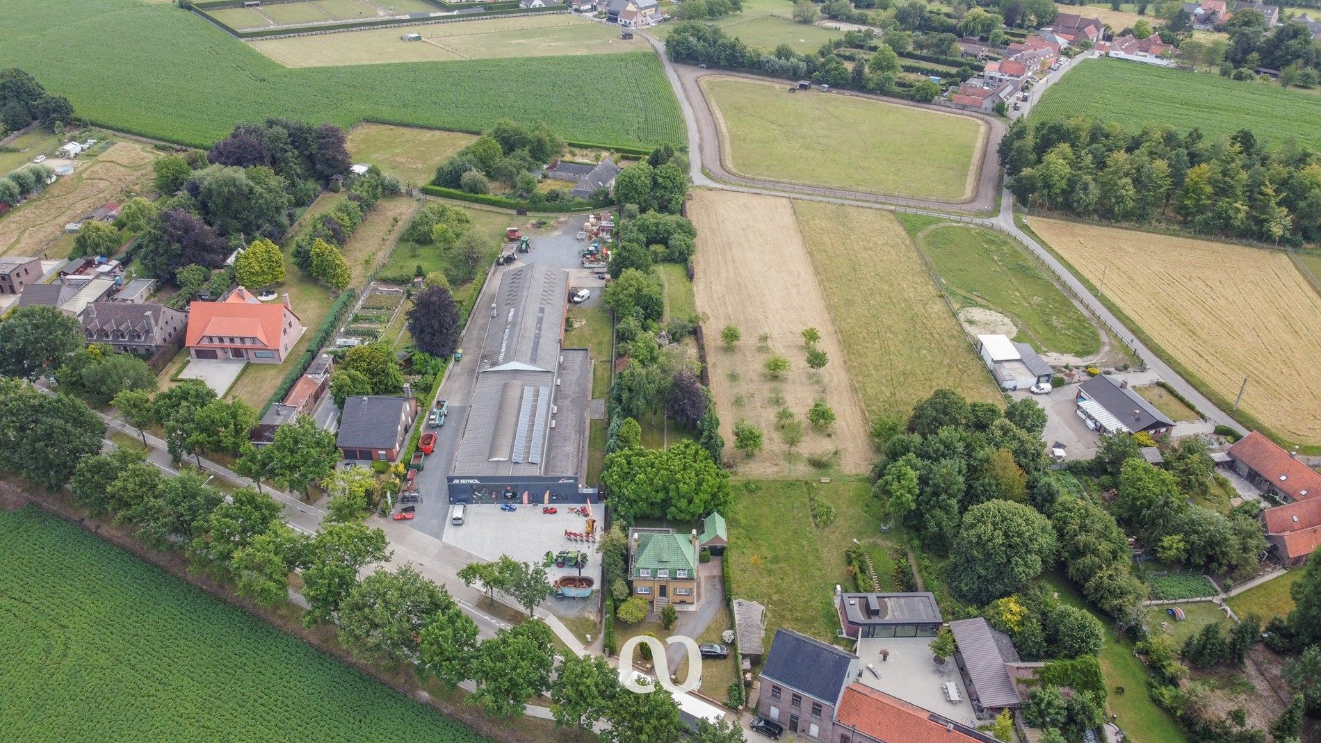 Authentieke Art Deco-villa met weilanden in Sint-Maria Latem foto 26