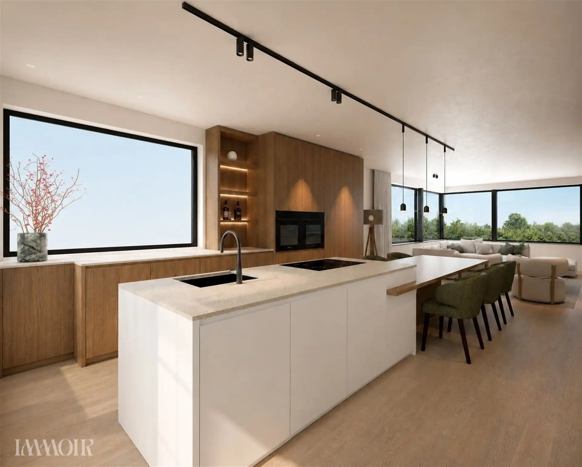 Lichtrijke nieuwbouwduplex met 3 terrassen.  foto 5