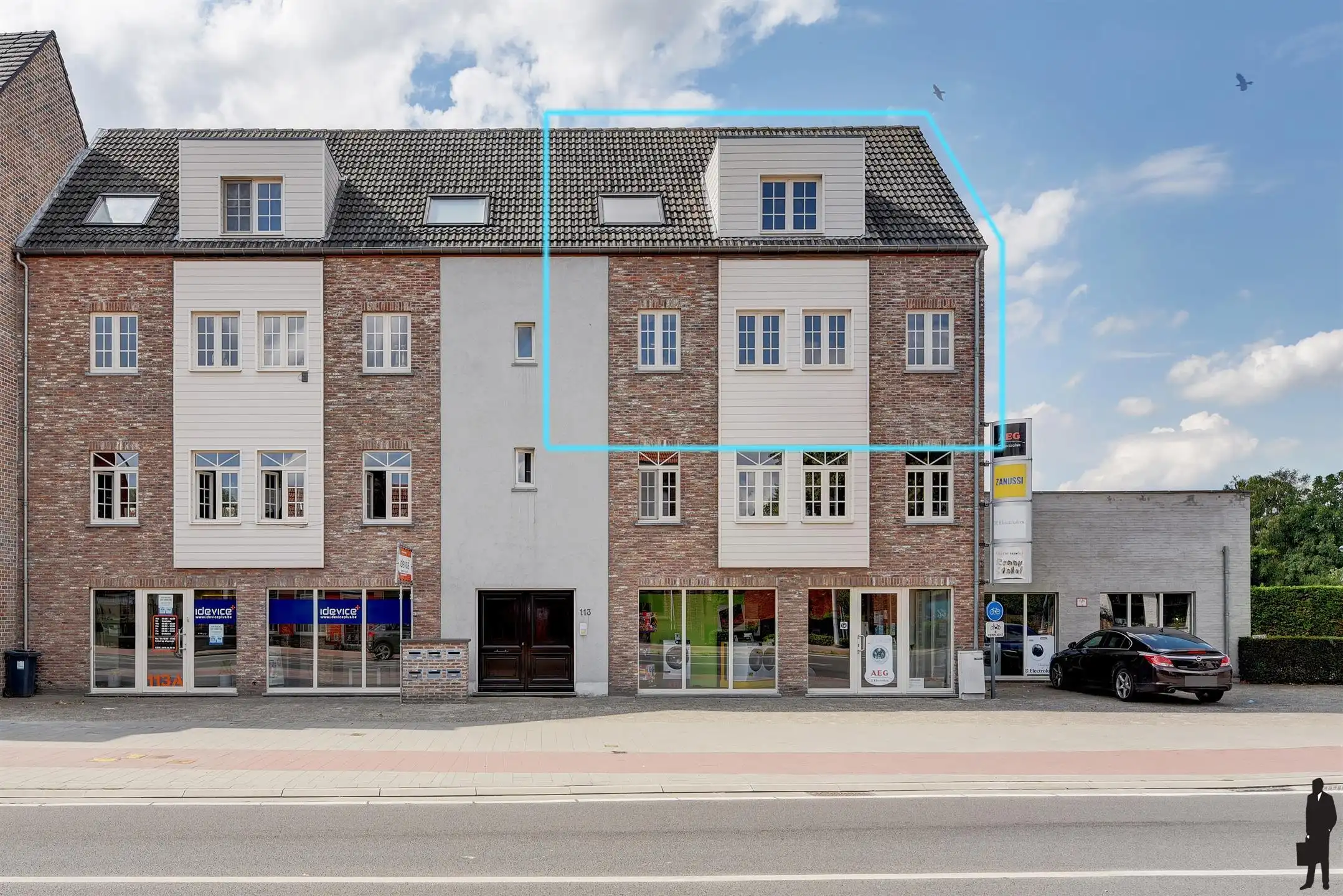 Duplex appartement ca 124 m² met 2x parking. EPC B . foto {{pictureIndex}}