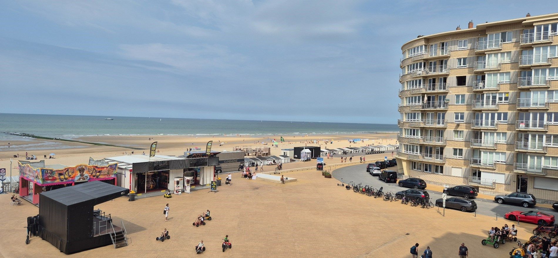 Oostende: (vakantie)appartement 40m2 met frontaal zeezicht foto 8