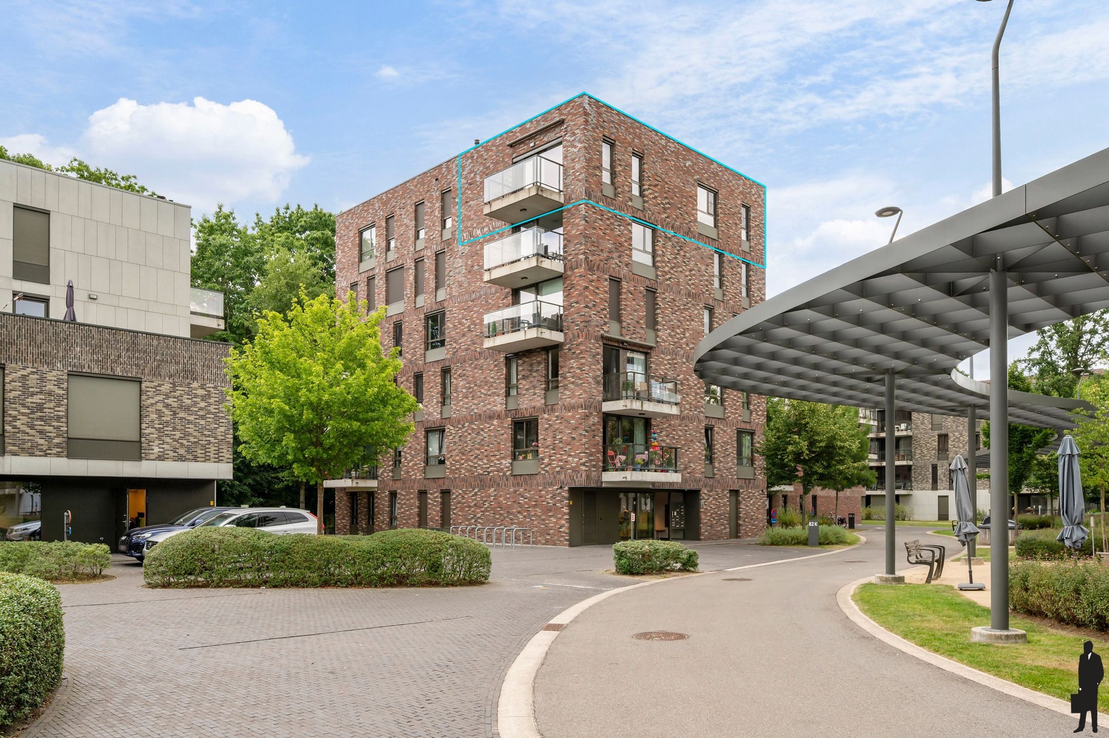 Modern assistentie-appartement met 2 slpks in Brasschaat foto 2