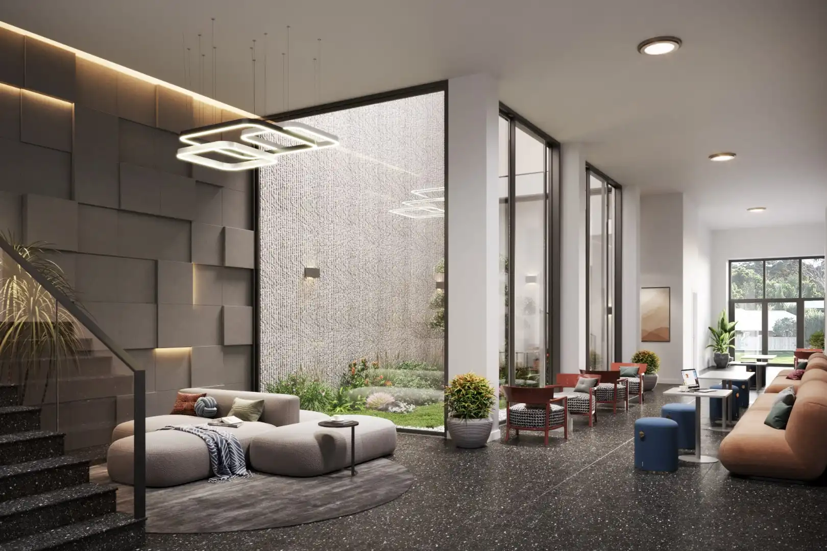 STUDENTENLOFT van ca. 37m² met uitzonderlijke plafondhoogte van 4 meter foto 2