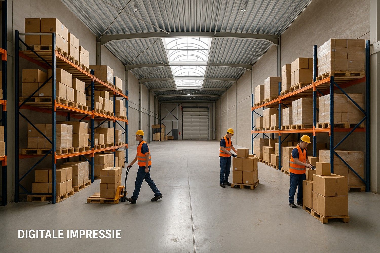 Nieuwbouwloods van 430 m² op toplocatie in Europark, Lanaken, te huur! foto 5