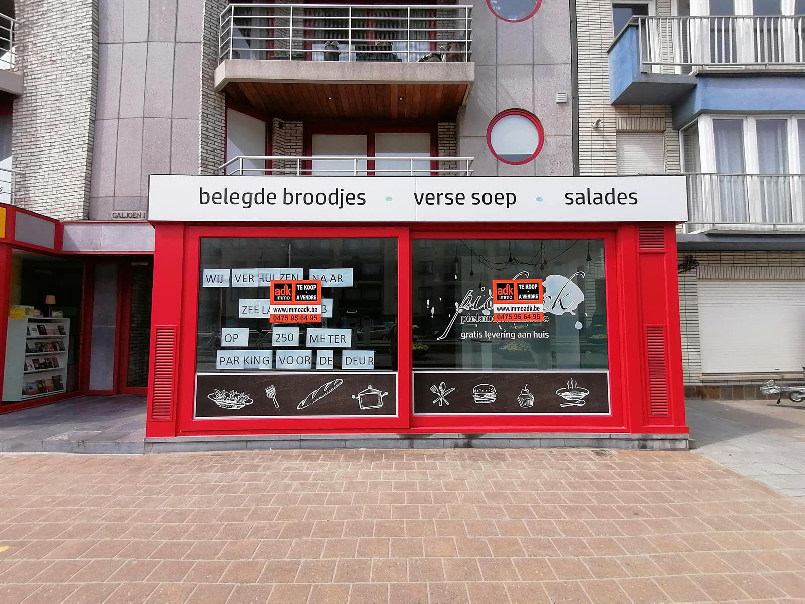 Commerciële ruimte te koop Koninklijke baan 190 - 8670 Koksijde