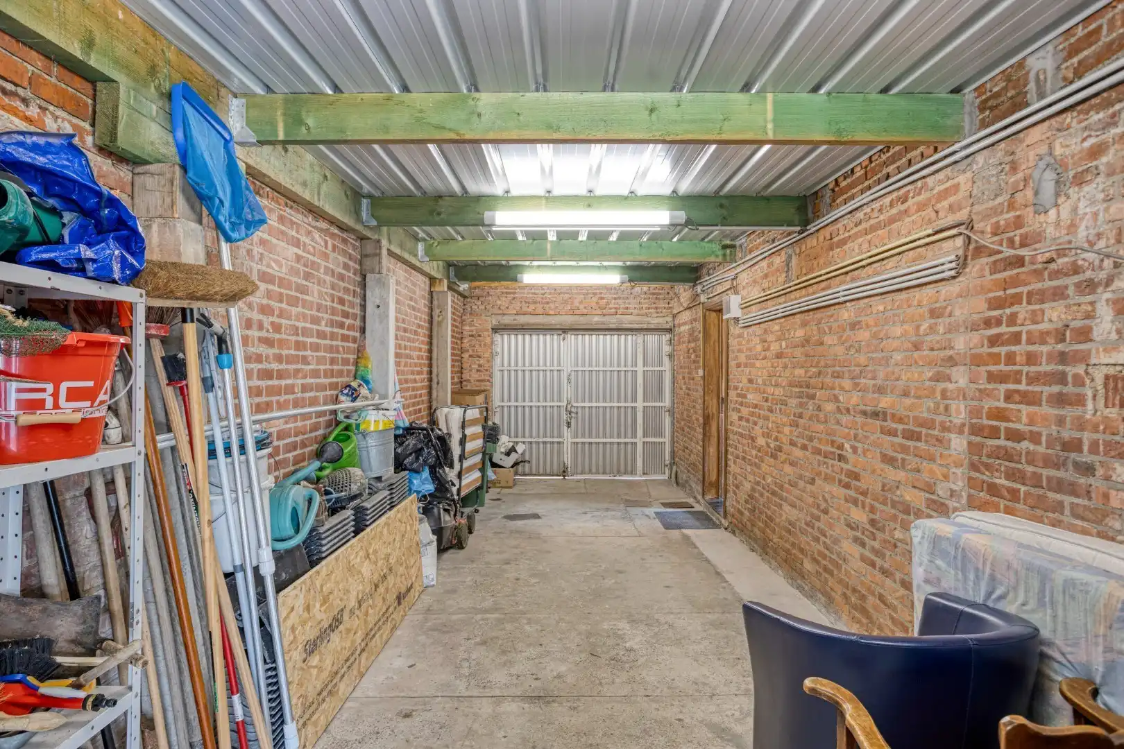 Woning met diepe tuin, garage en nieuw dak + zonnepanelen, centrum Borgloon foto 23