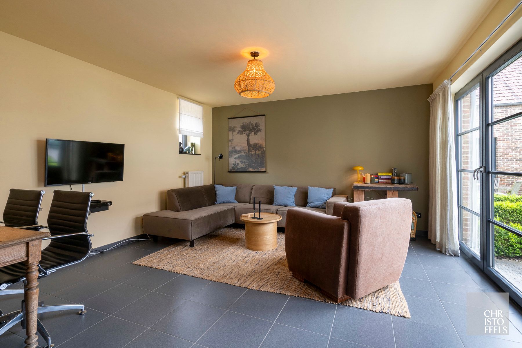 Appartement (90m²) in historische vierkantshoeve te Bilzen! foto 4