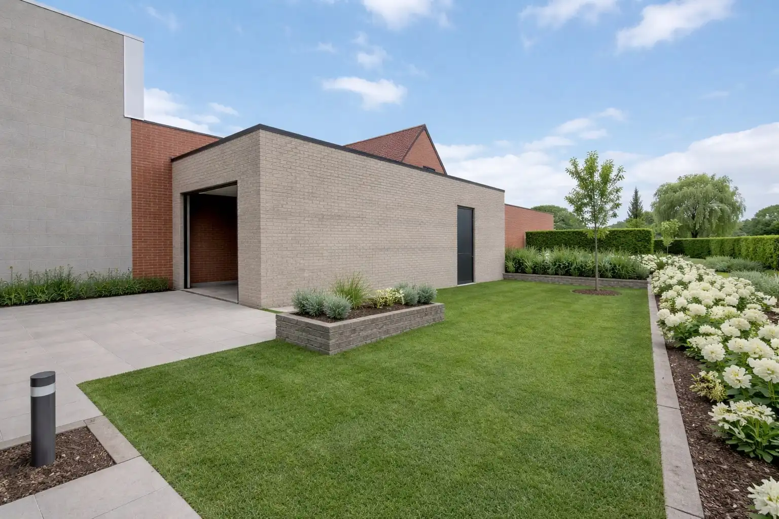 RUIME HALF OPEN NIEUWBOUWWONING MET 4 SLPKS | TUIN | GARAGE foto 15