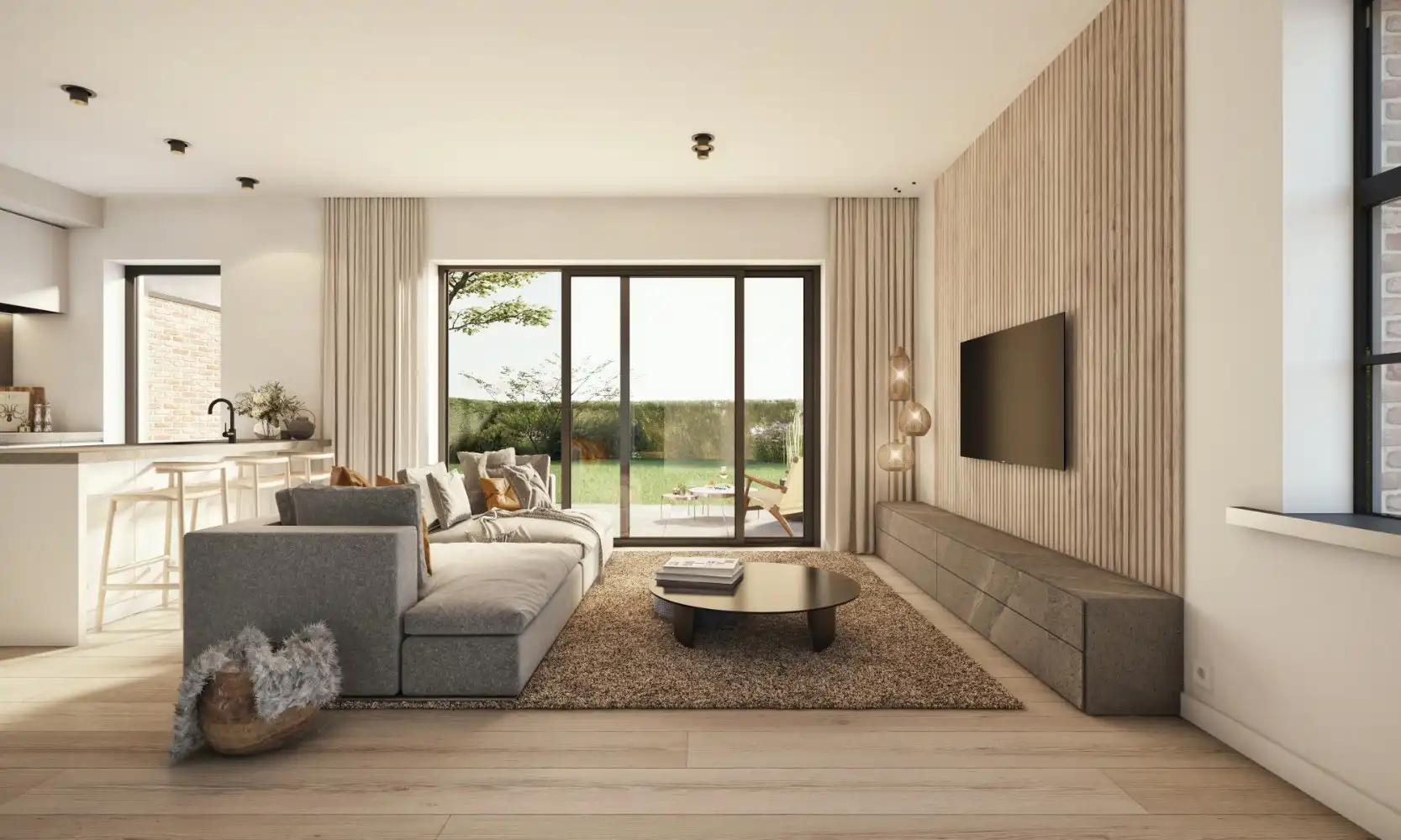 Moderne nieuwbouwwoning op 244 m² TE KOOP in Wakken! foto 2