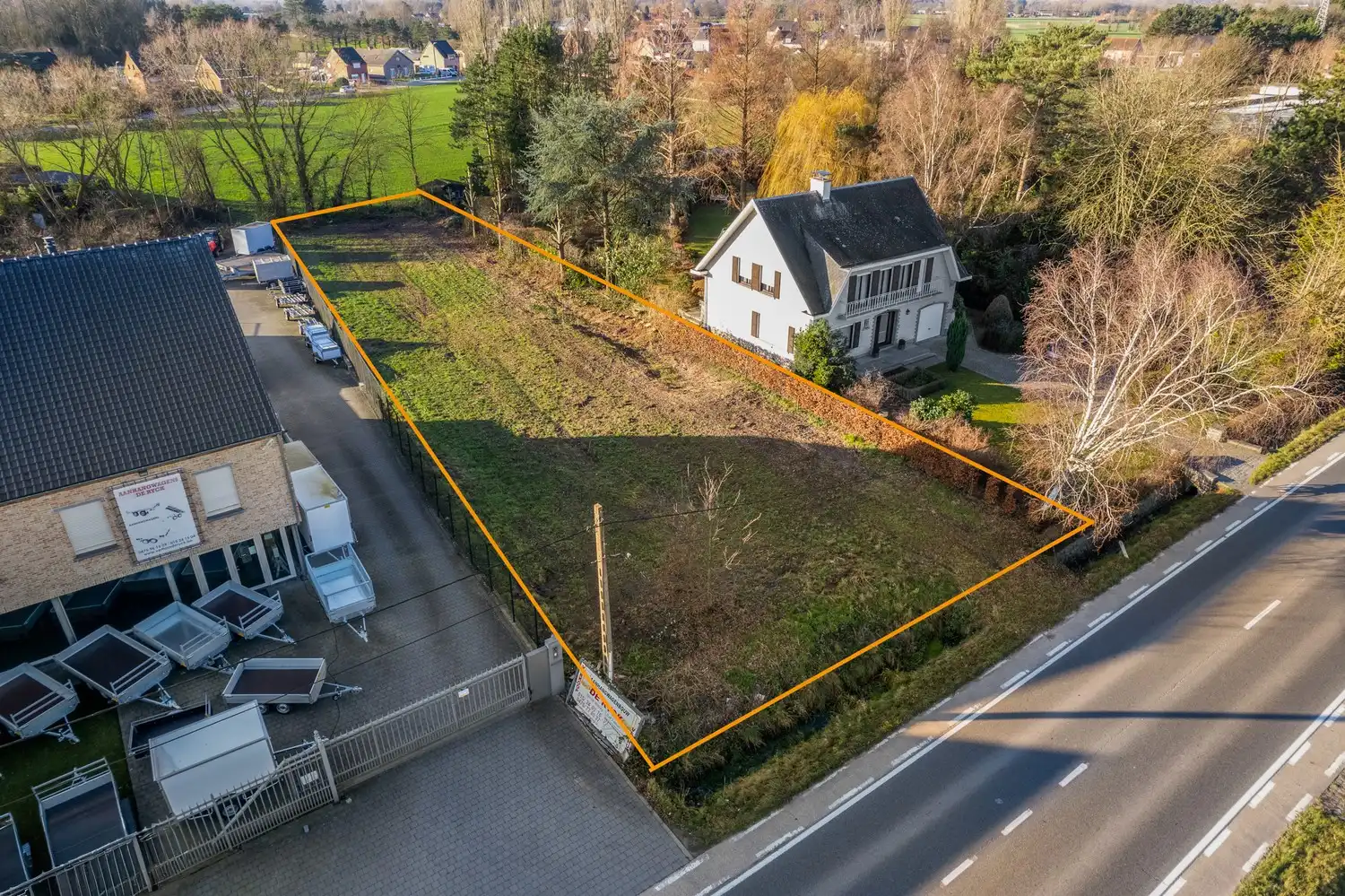 Bouwgrond open bebouwing op perceel van 1.255 m² foto 5