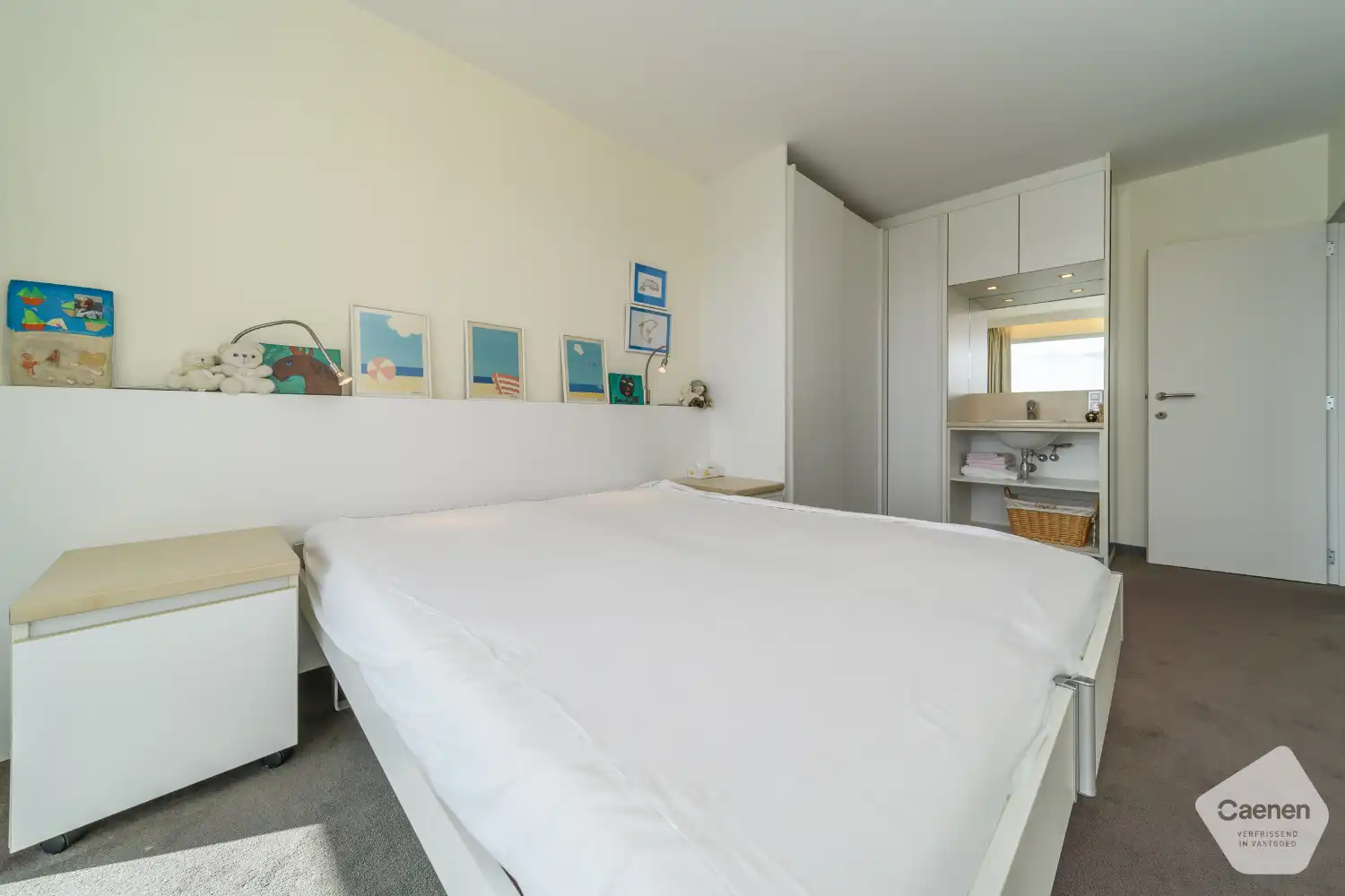 Exclusief 3-slaapkamerappartement met frontaal zeezicht en open duinzicht, dubbele parking en schitterende zonovergoten terrassen foto 24