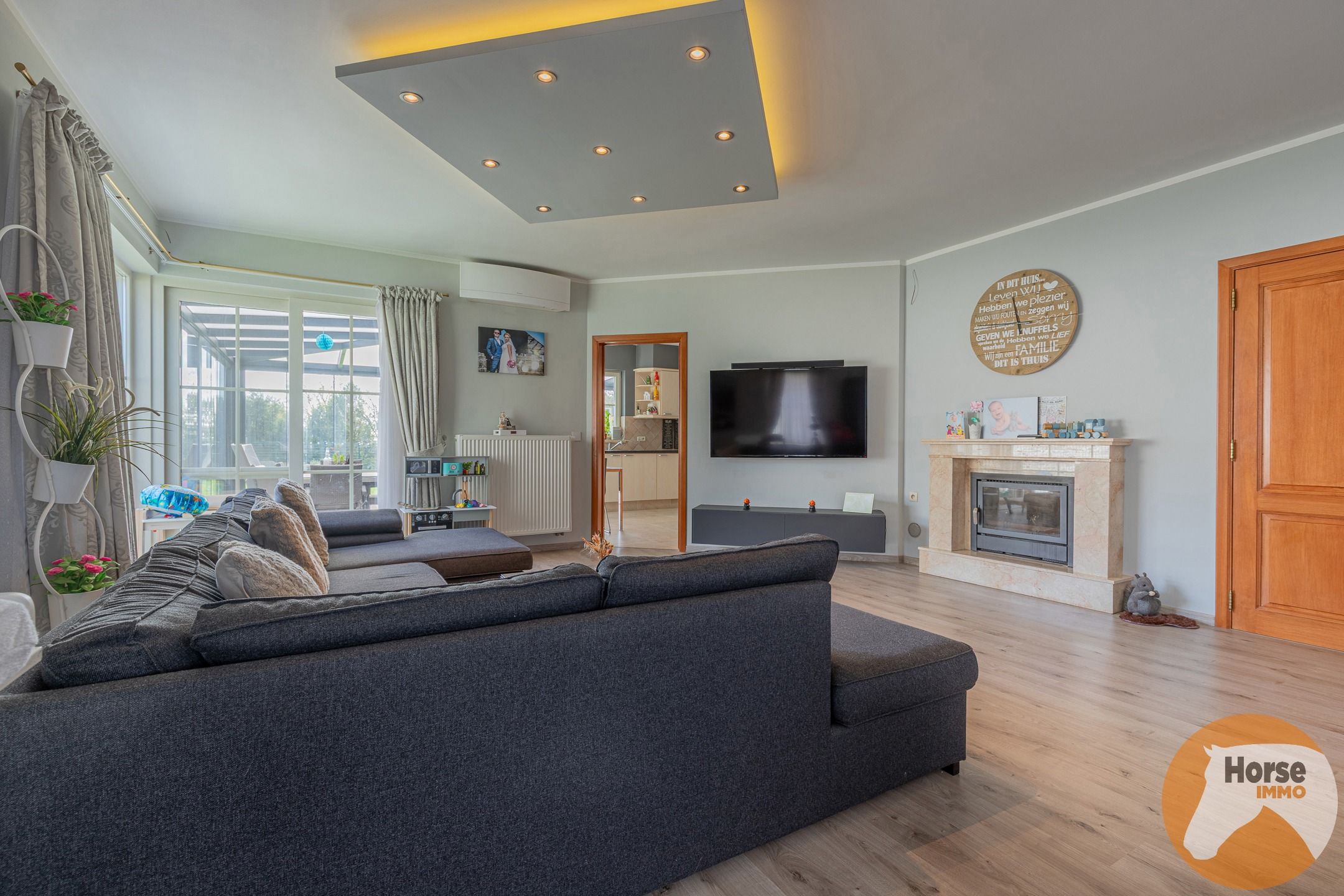 HELDERGEM - Ruime villa met 4 slpk en weide! foto 12