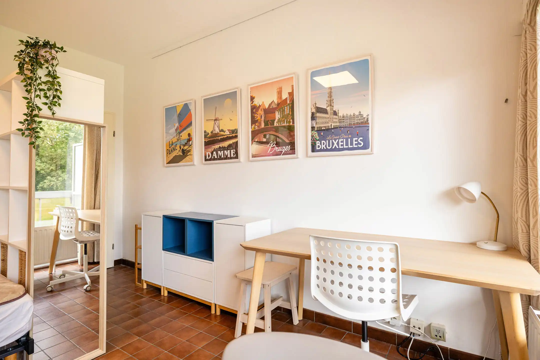 Gemeubileerde studio met terras en EPC D - Roodebeek foto 13