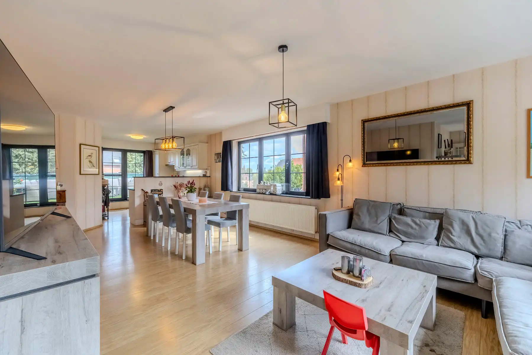 Appartement met 3 slkps en 2 terrassen met zicht op de Vaart foto 5