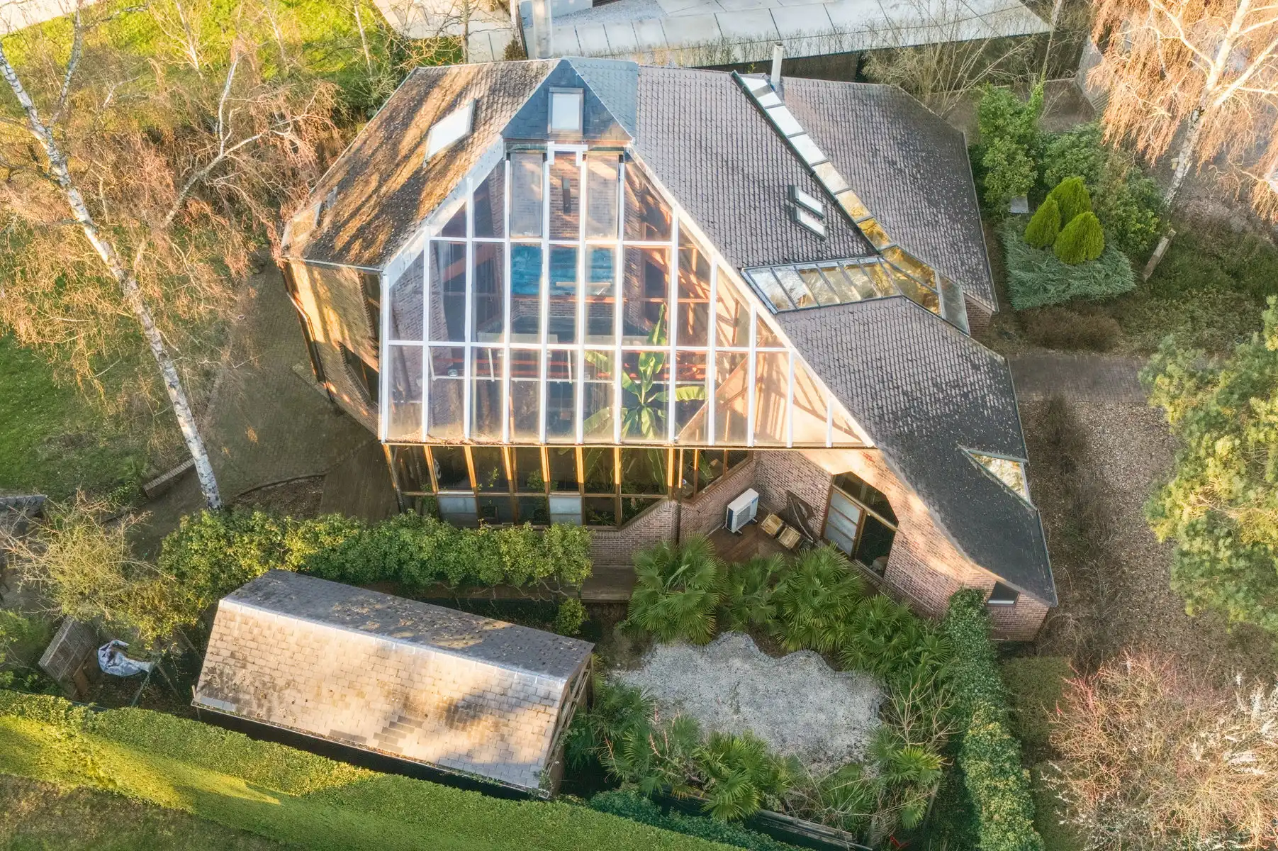 Architecturale villa aan het meer te KEERBERGEN foto 44