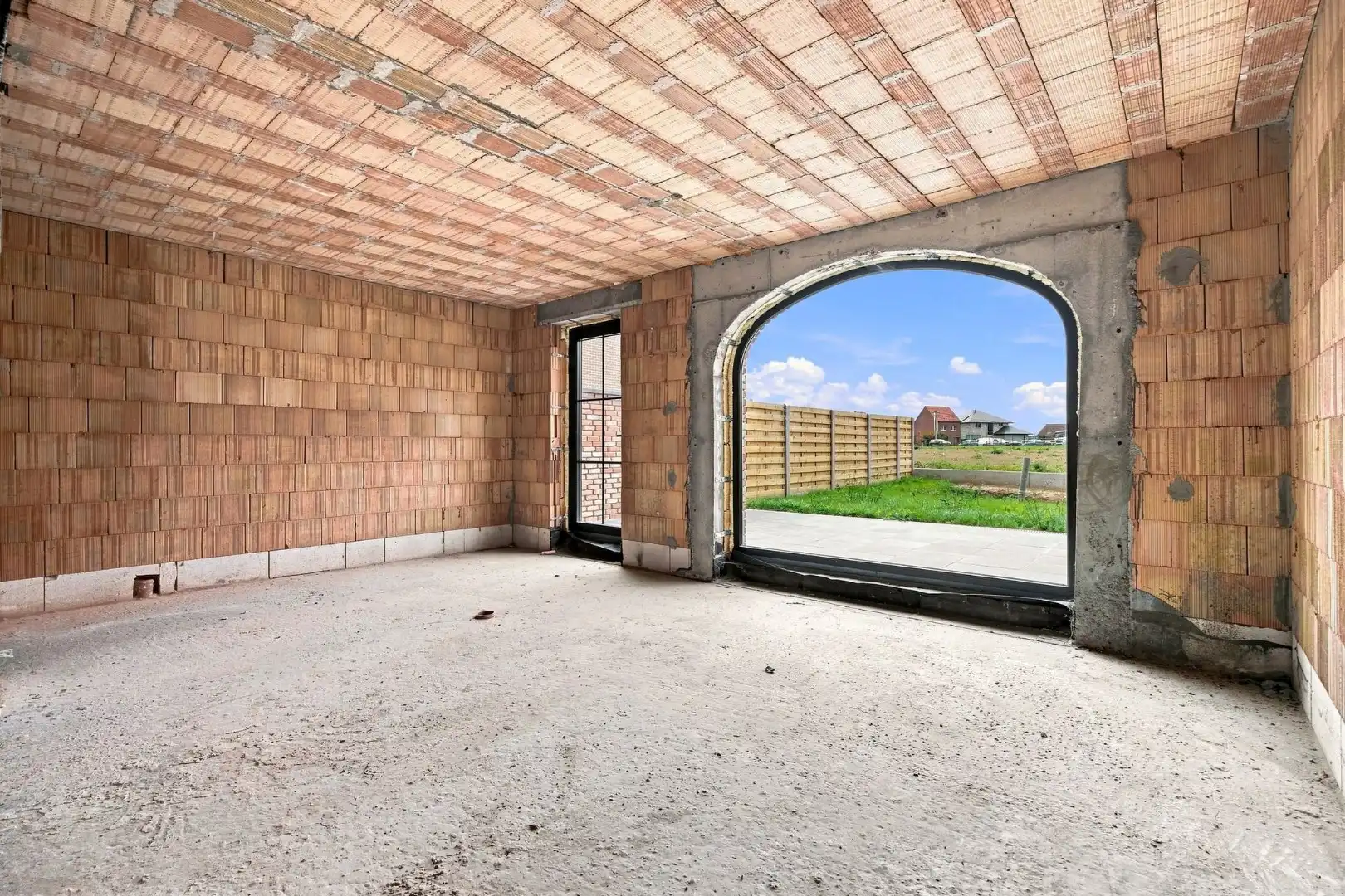 Ruime casco halfopen nieuwbouw met ruime garage in Merkem!  foto 8