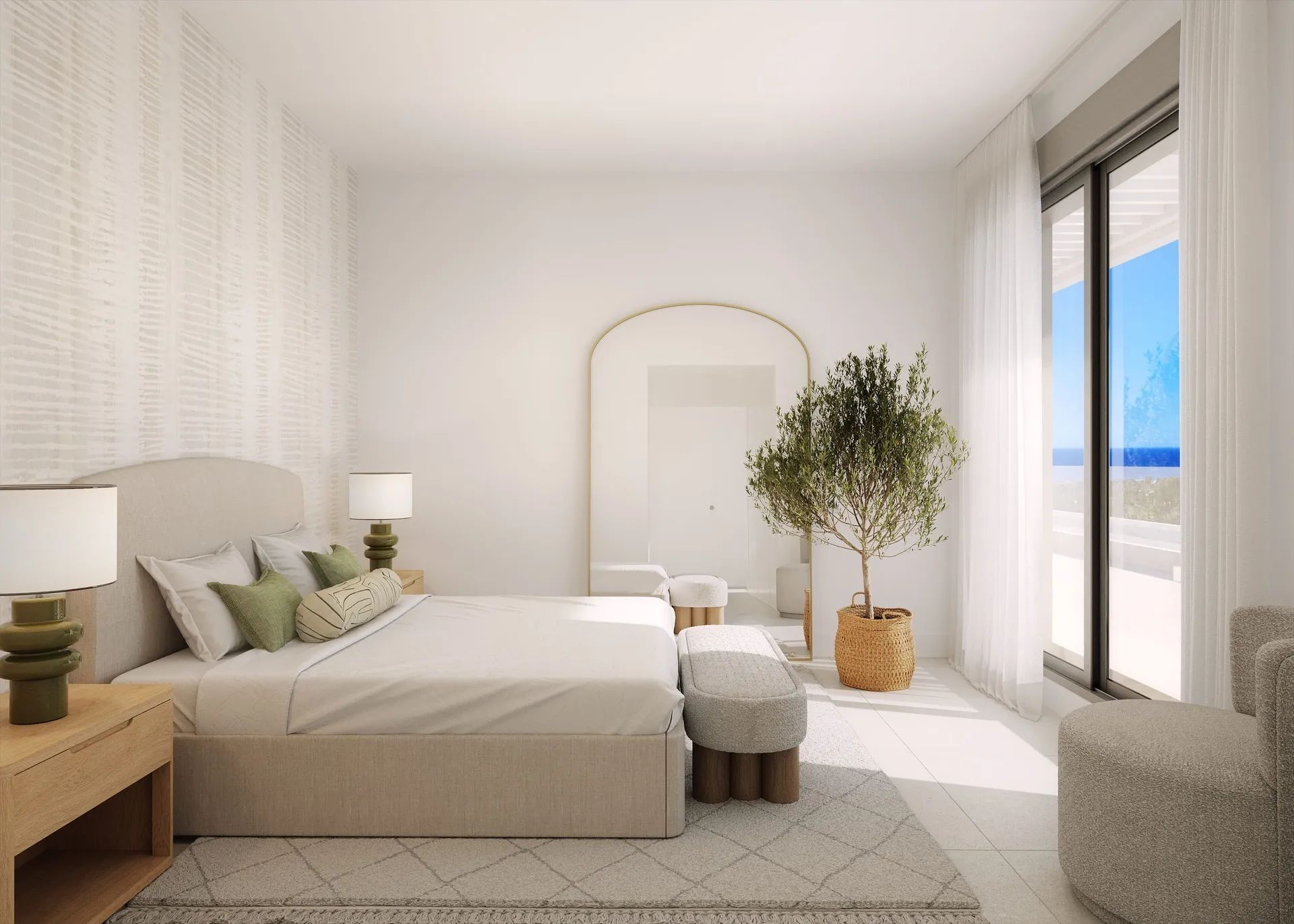 Luxe ruimte: appartementen met tuin of terras in Estepona foto 5