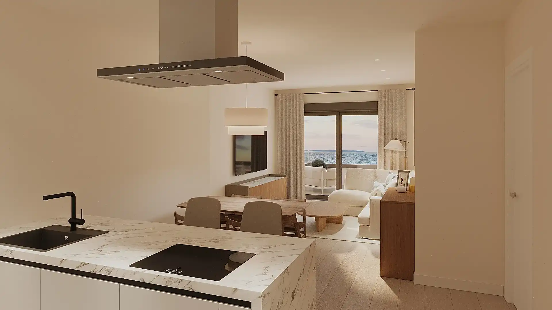 Nieuwe designappartementen in een exclusieve omgeving aan zee foto 5