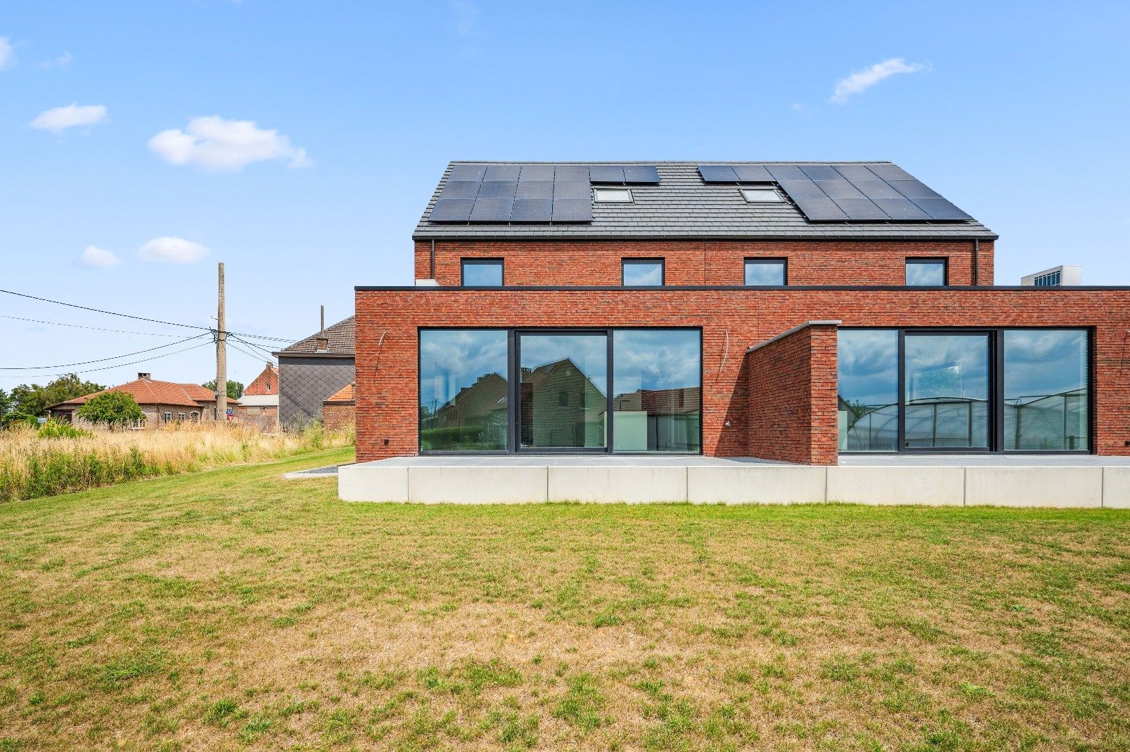 Nieuwbouw halfopen bebouwing (EPC A) met tuin, terras en garage foto 23