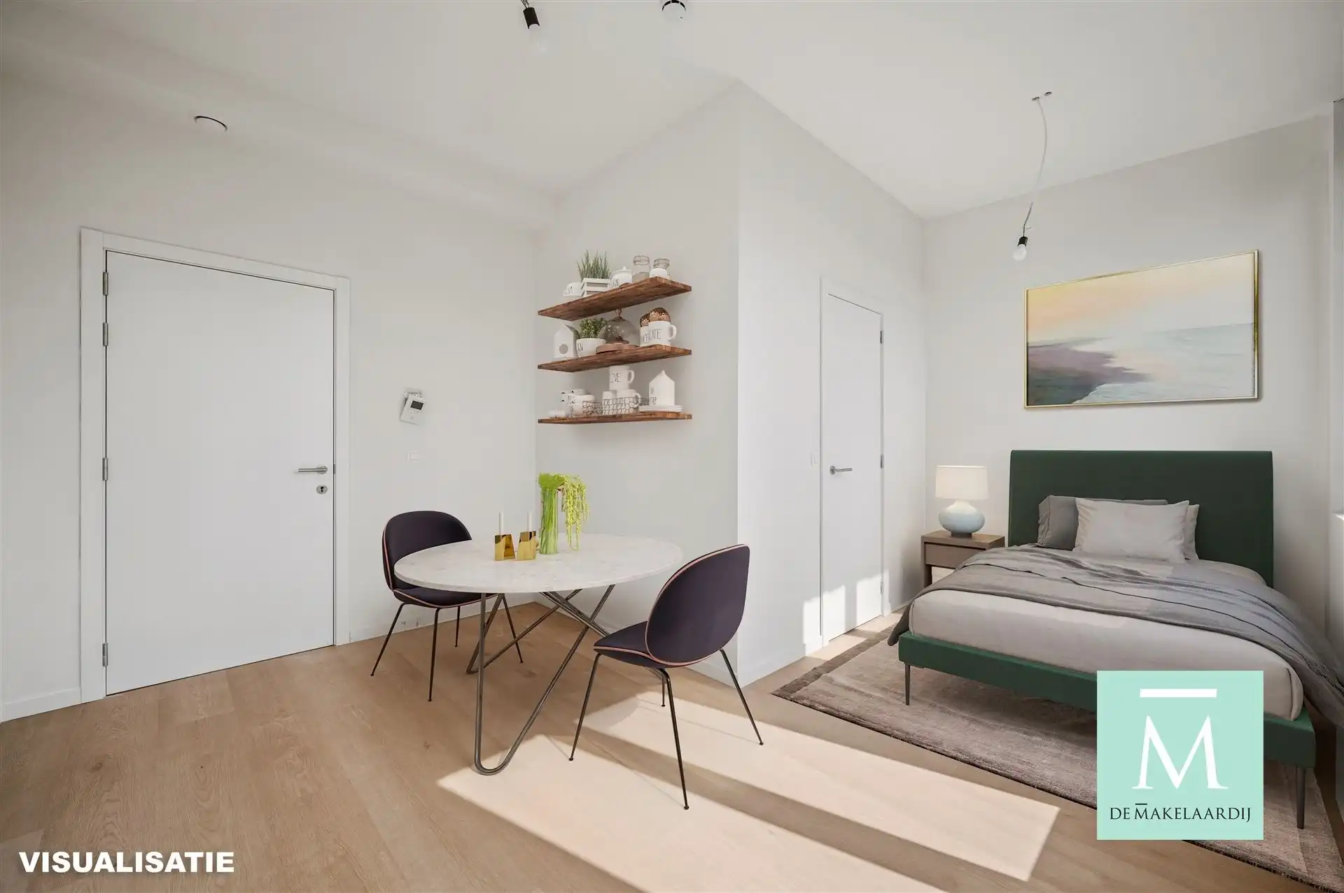 STUDENTS ONLY! Gemeubelde studio in hartje Mechelen - EERSTE BEWONING NA RENOVATIE  foto 3