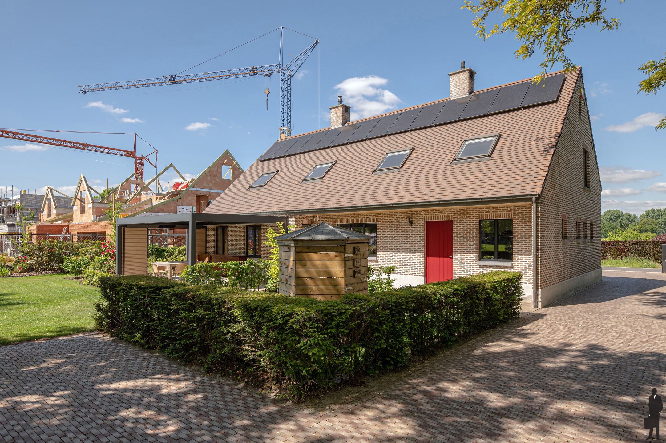 Energiezuinige villa met 5 slaapkamers, tuin, garage in Wortel. foto 52