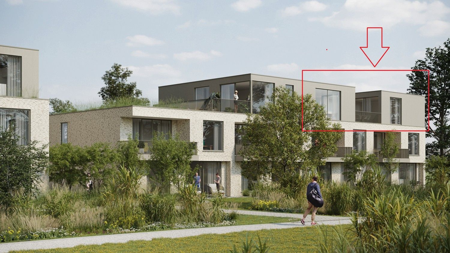 Nieuwbouwappartement, eerste verdieping, in een prachtige parkomgeving foto 13