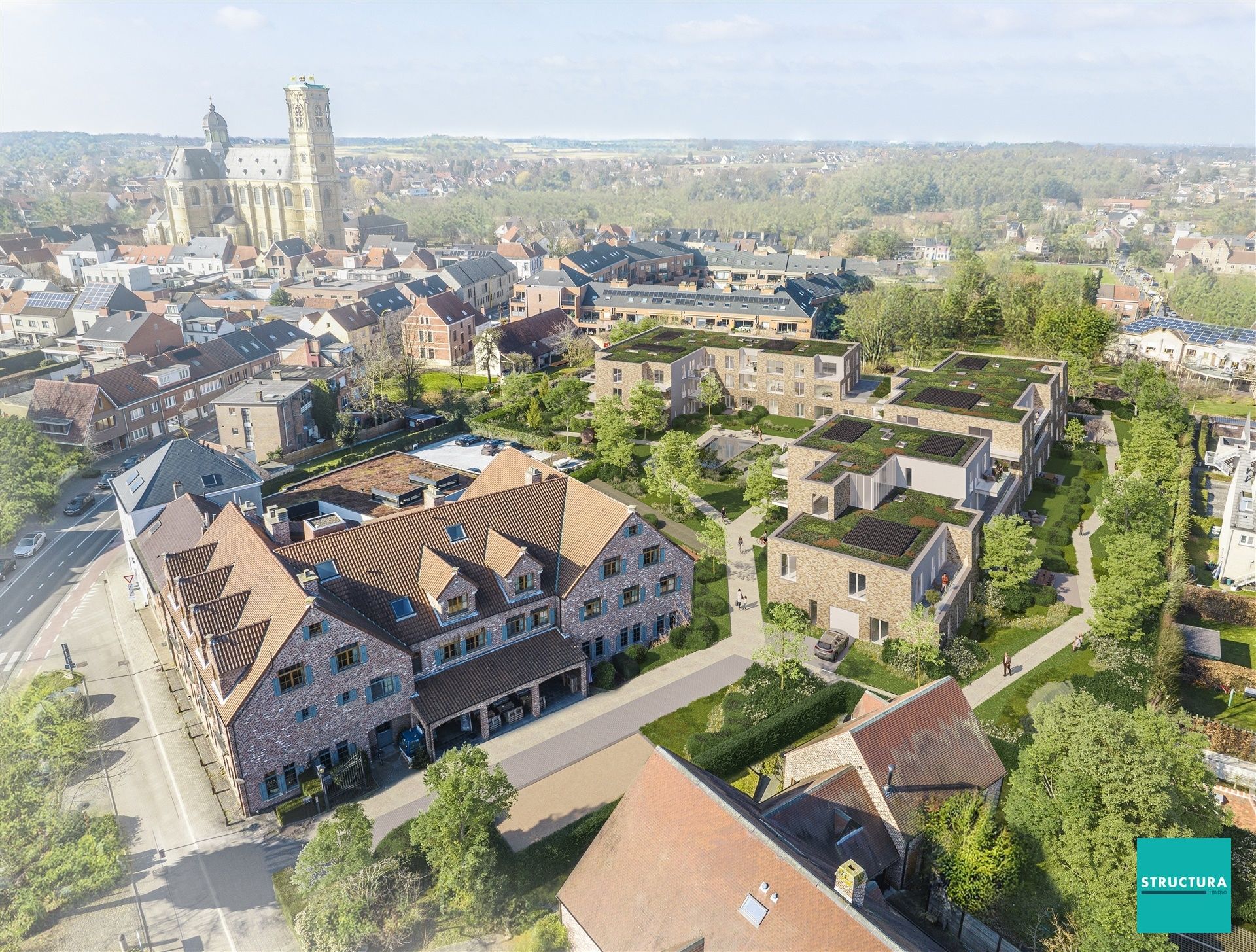 Welzijnsappartement in het centrum in Grimbergen foto 2